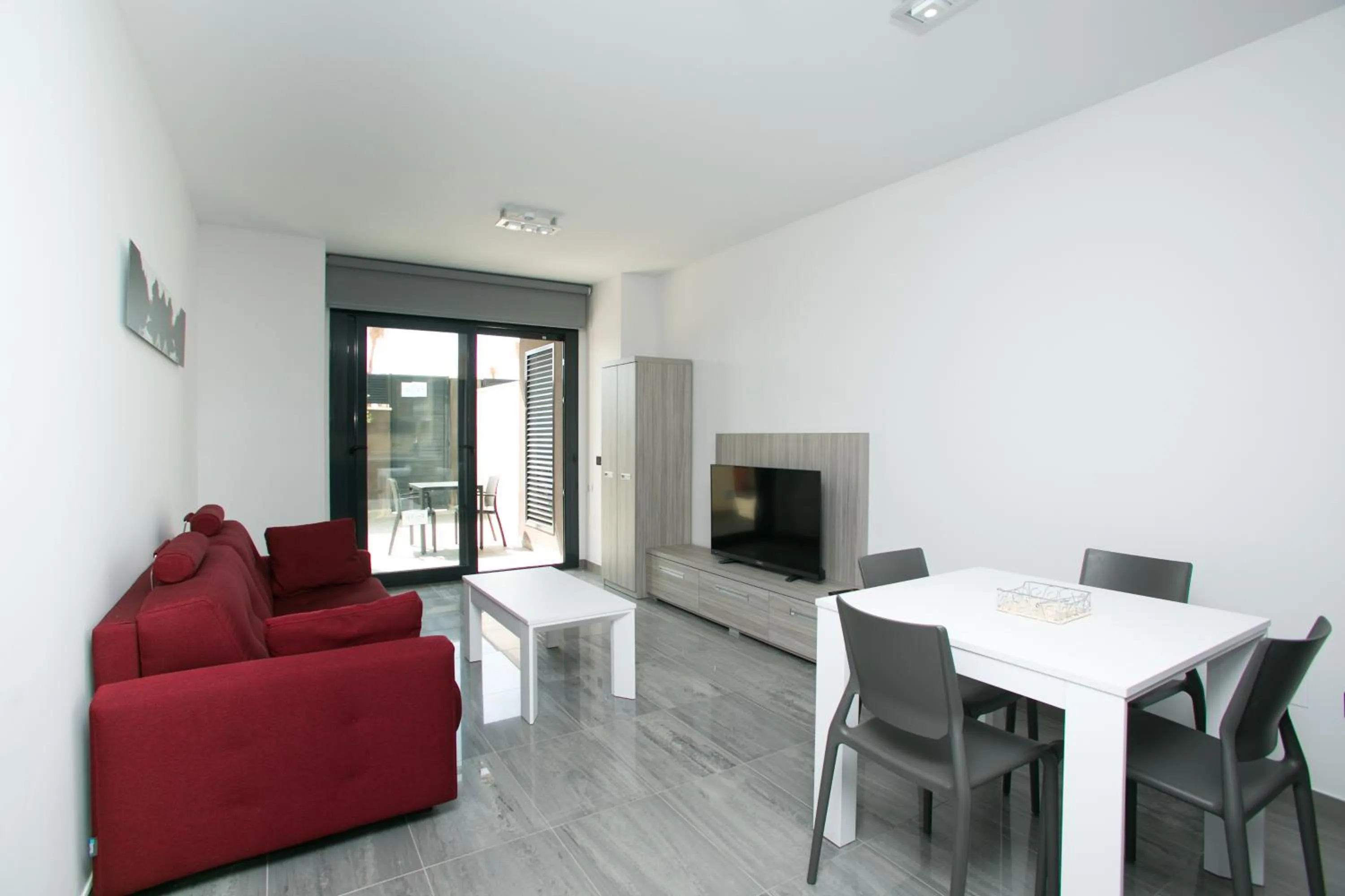Seating area in Apartamentos Fuengirola Playa