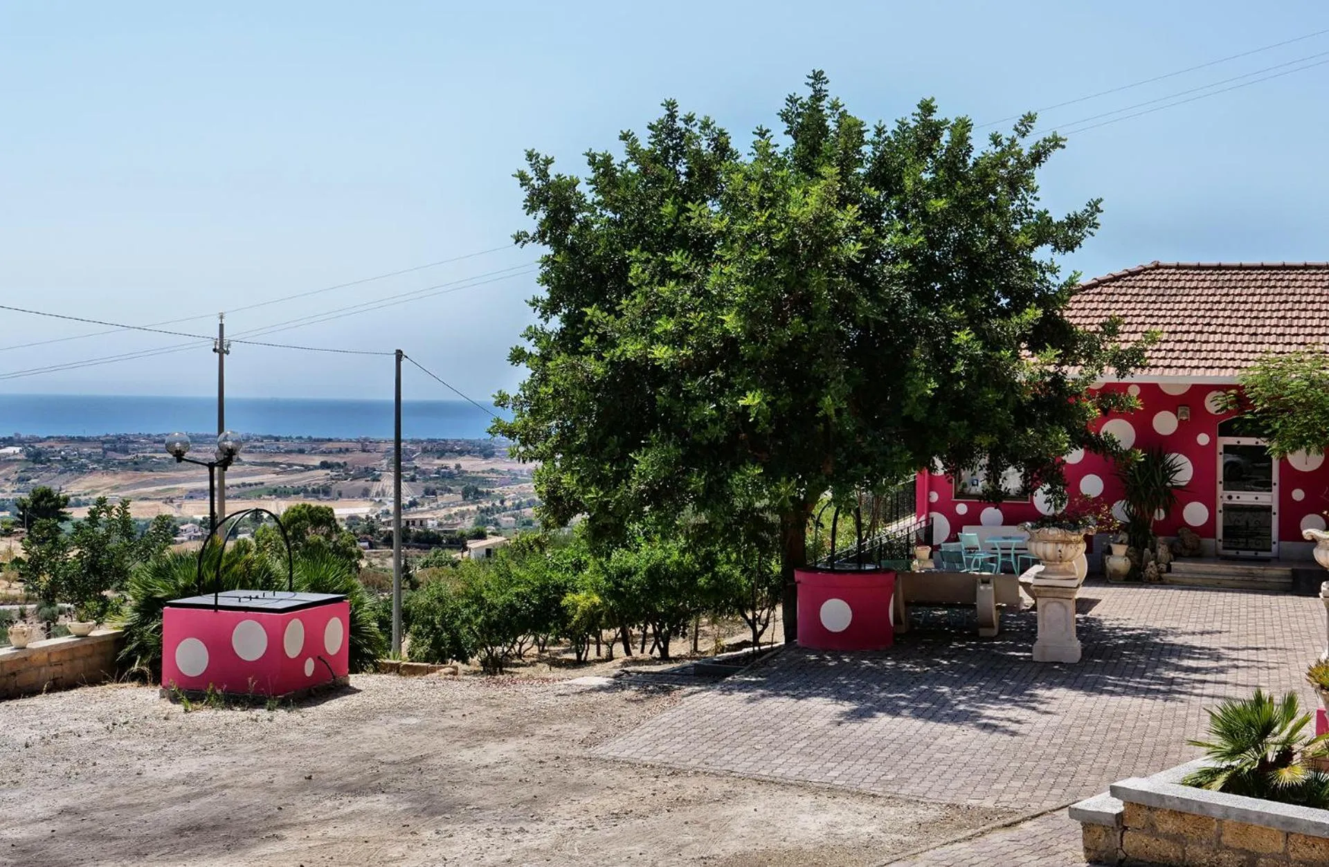 Garden view in B&B Vento di Scirocco