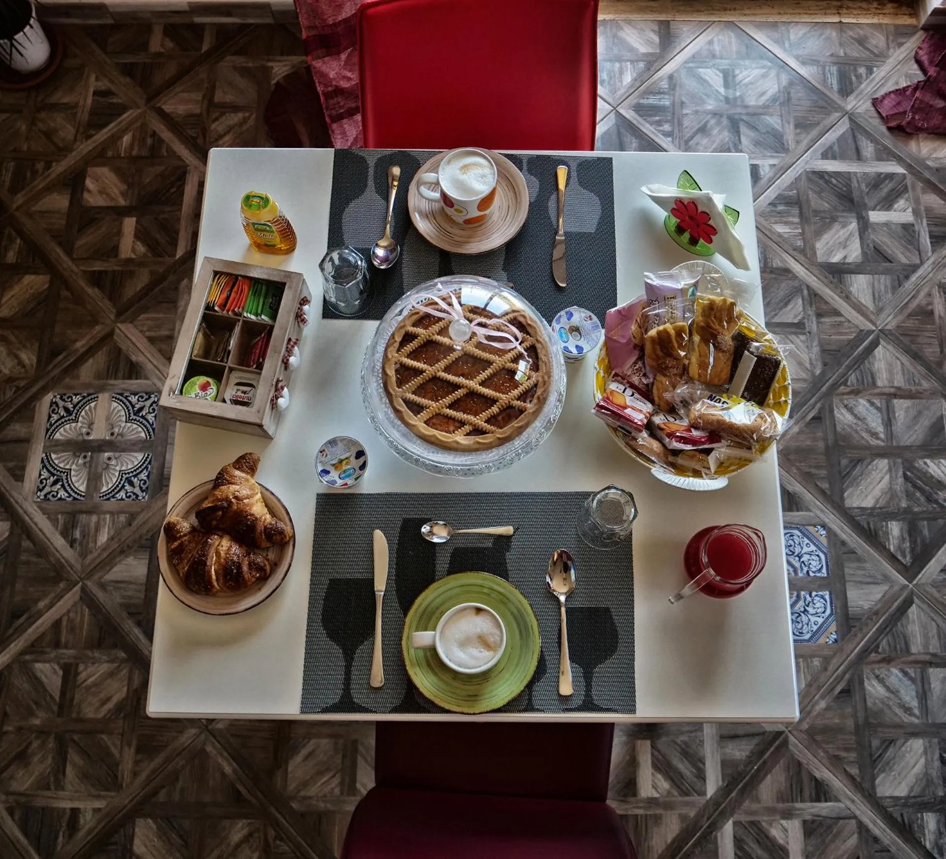 Italian breakfast in B&B Vento di Scirocco