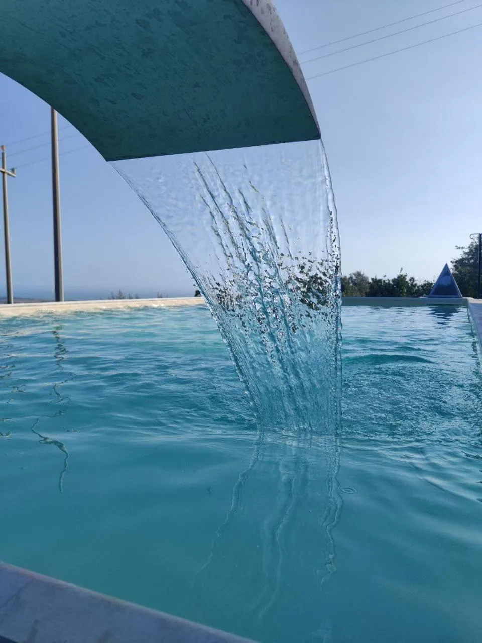 Pool view in B&B Vento di Scirocco