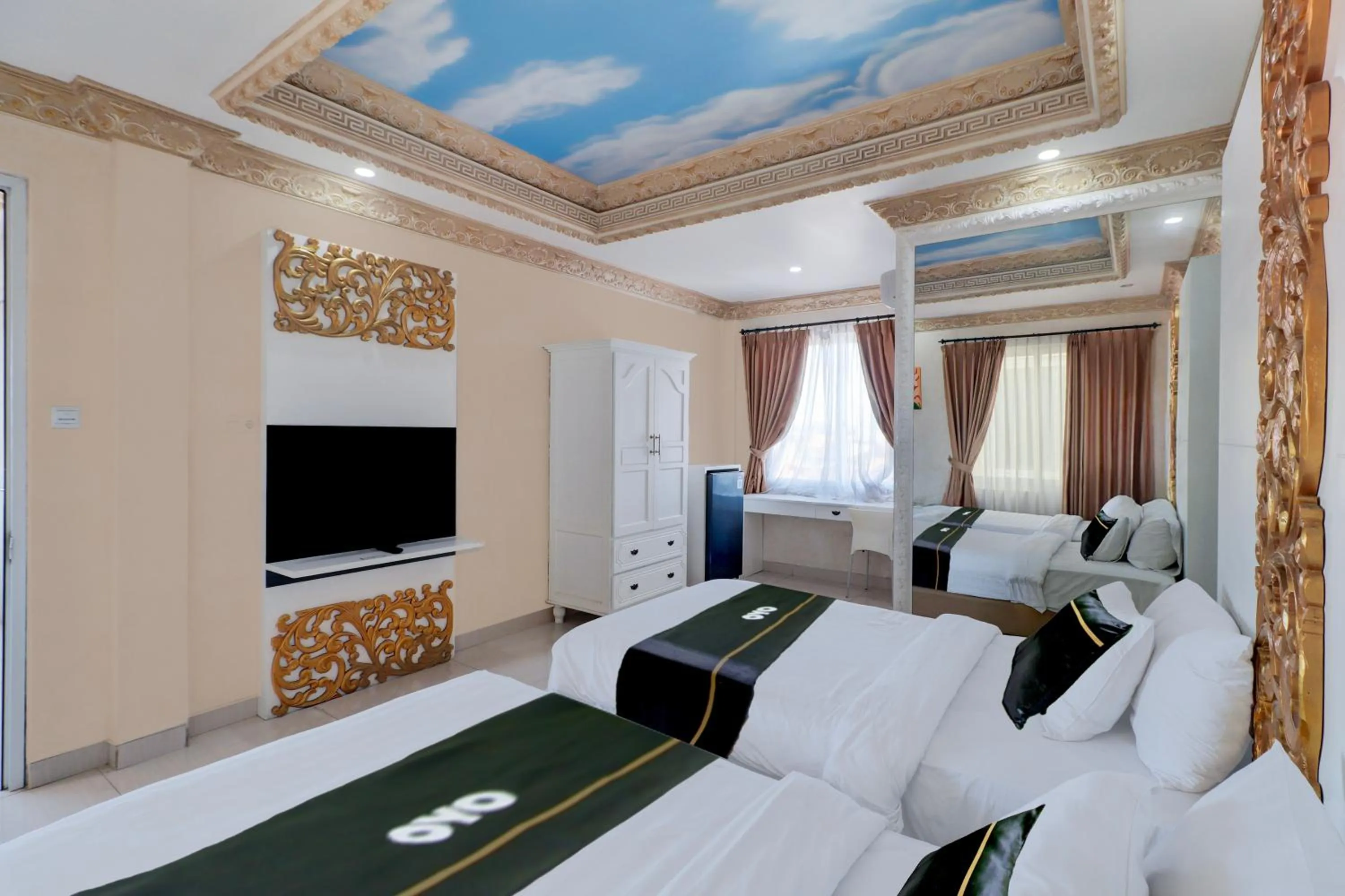 Bedroom, Bed in Hotel O My Home@Bali