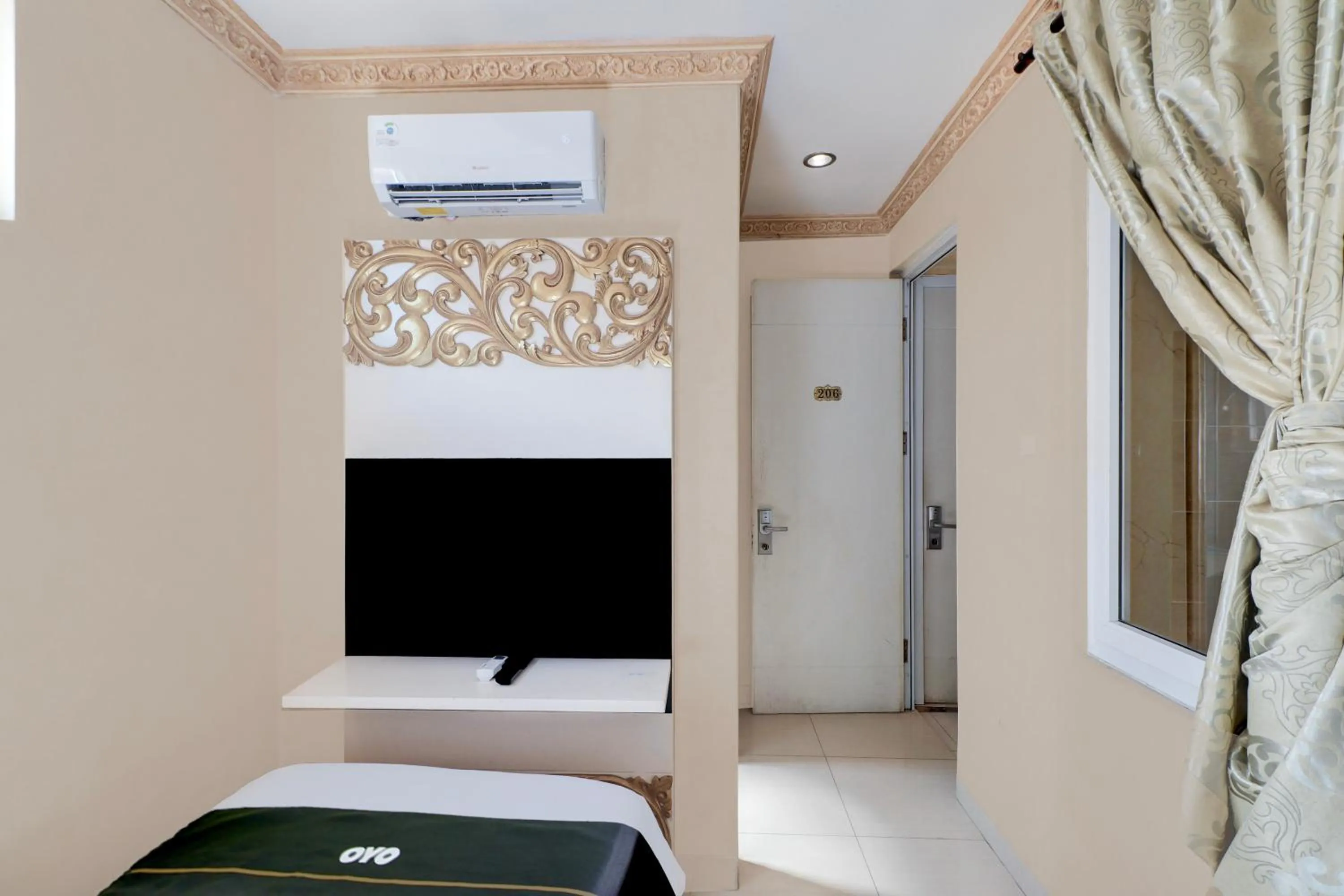 Bedroom, Bed in Hotel O My Home@Bali