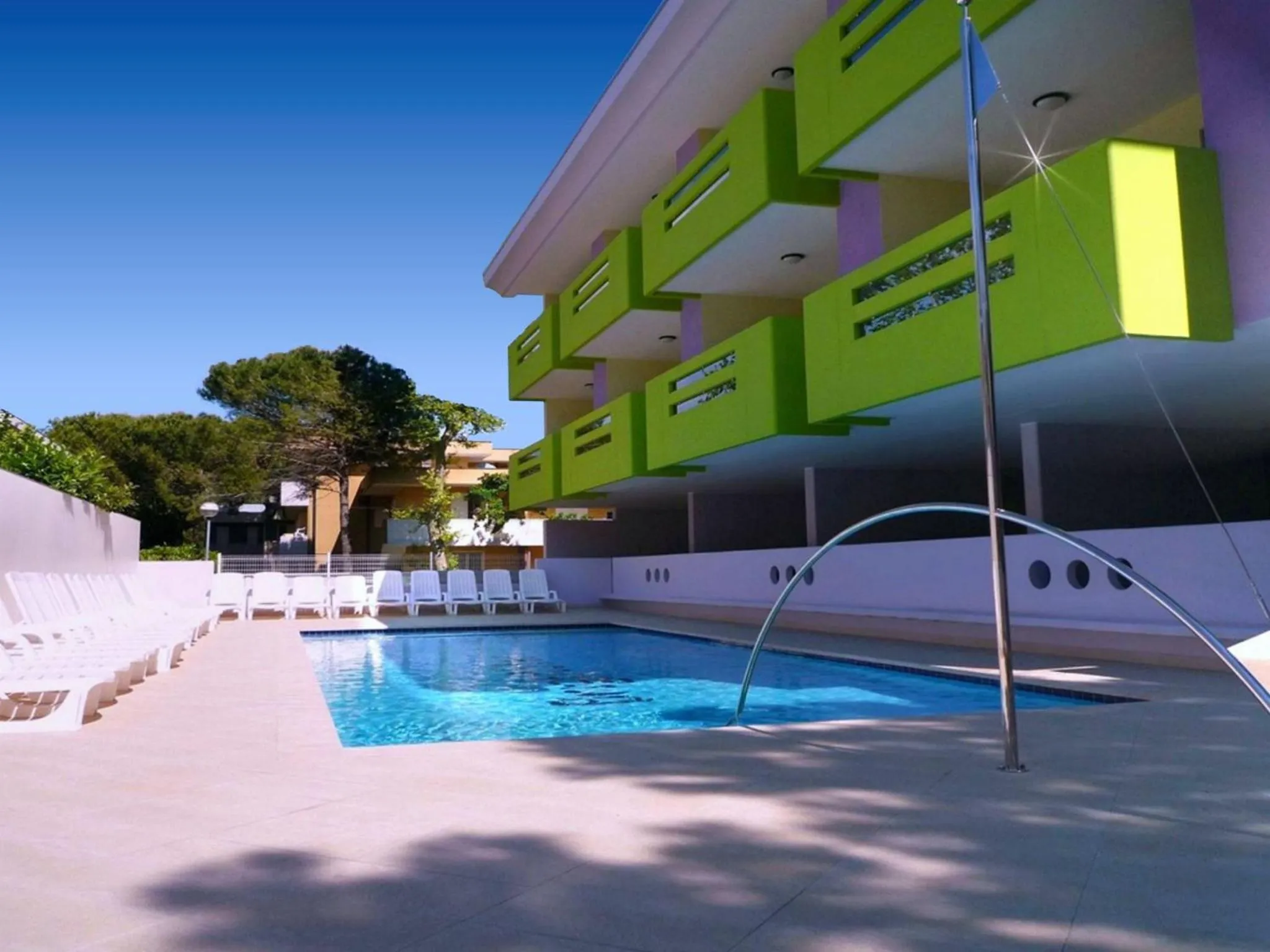 Swimming pool in Residence Bright Star