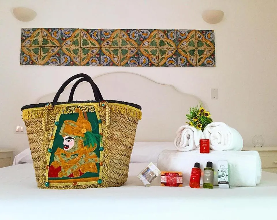 Decorative detail in Punta Sallustro Lipari