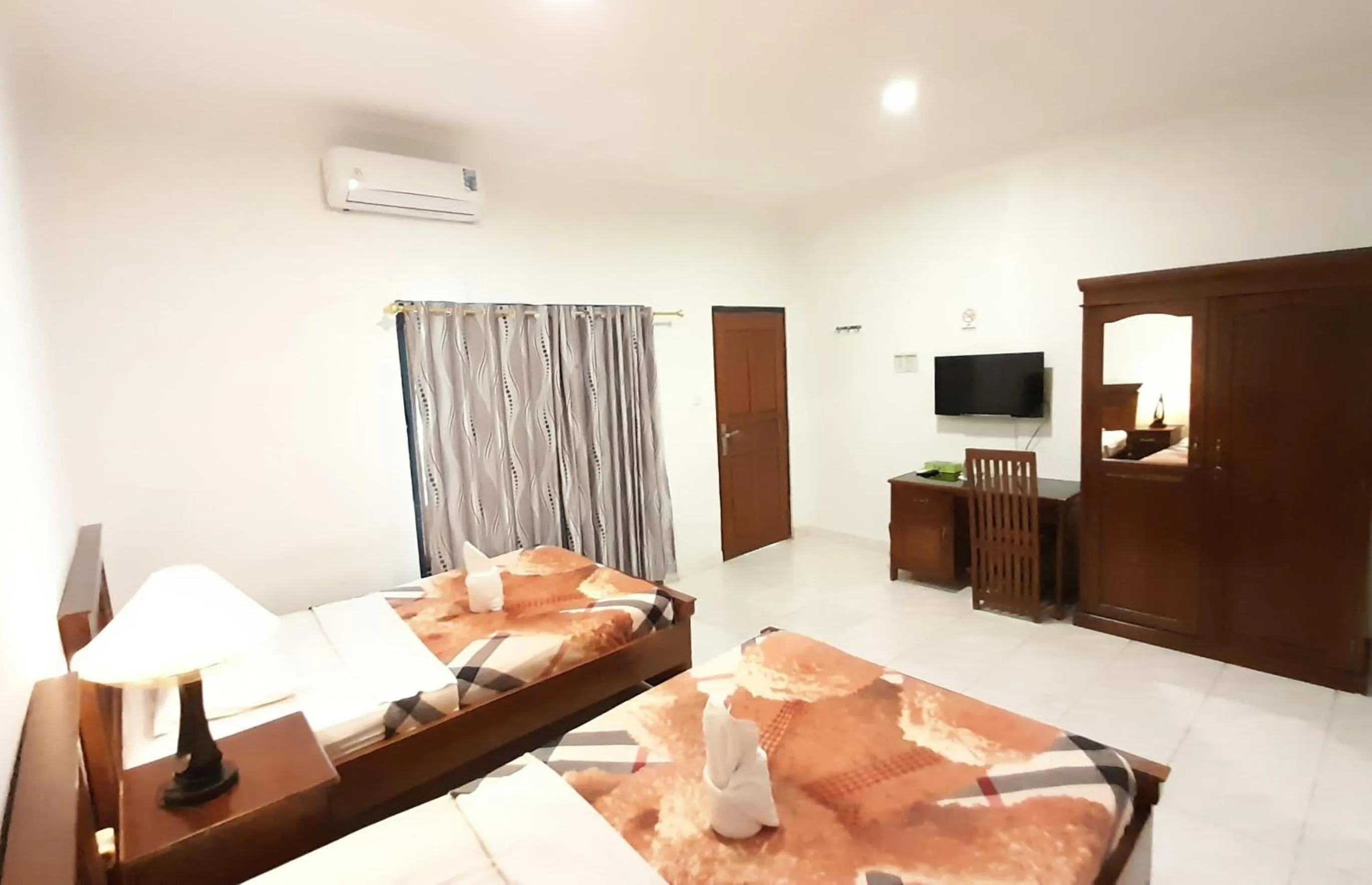 Bed in Hotel Green Prundi