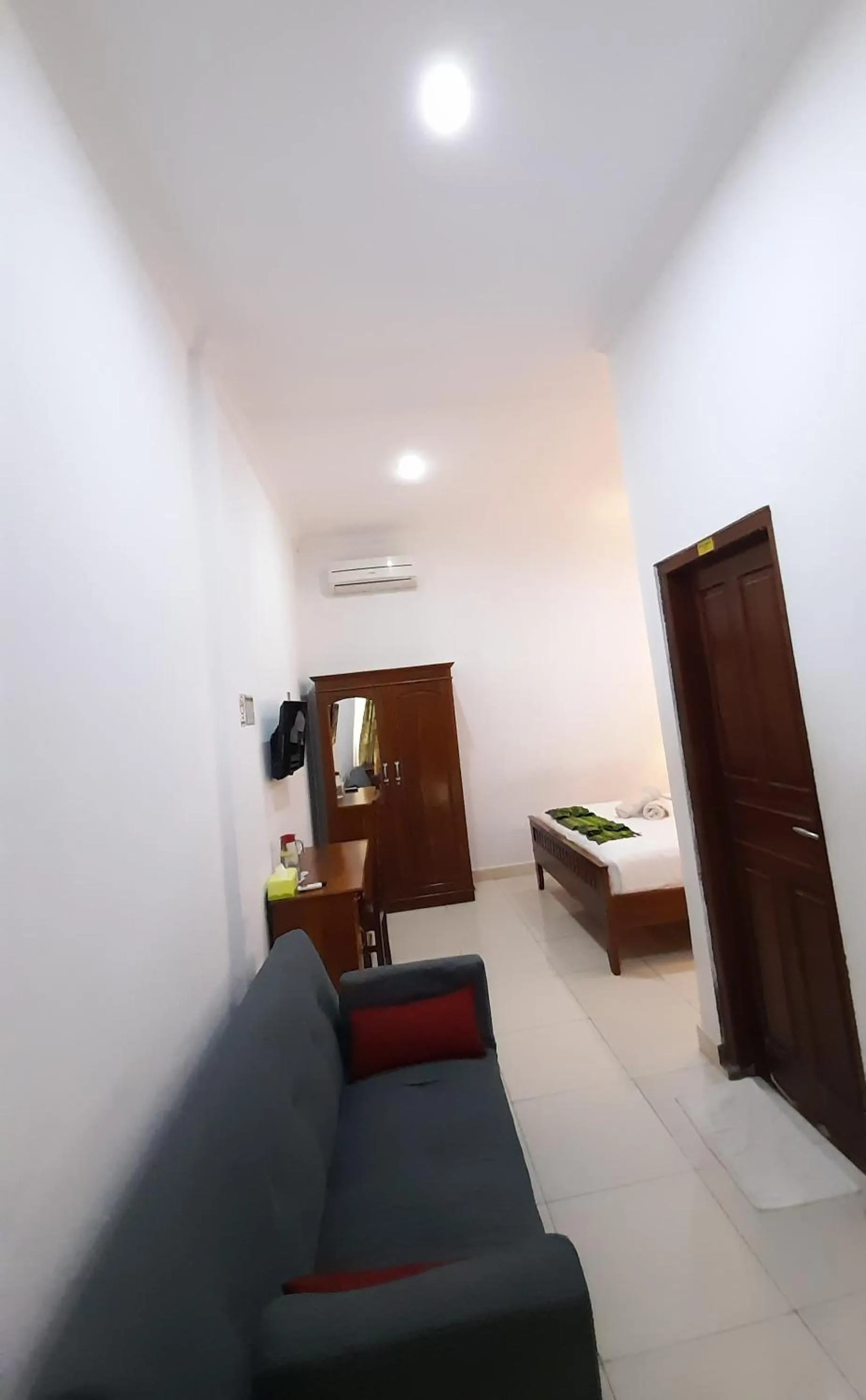 Bed in Hotel Green Prundi