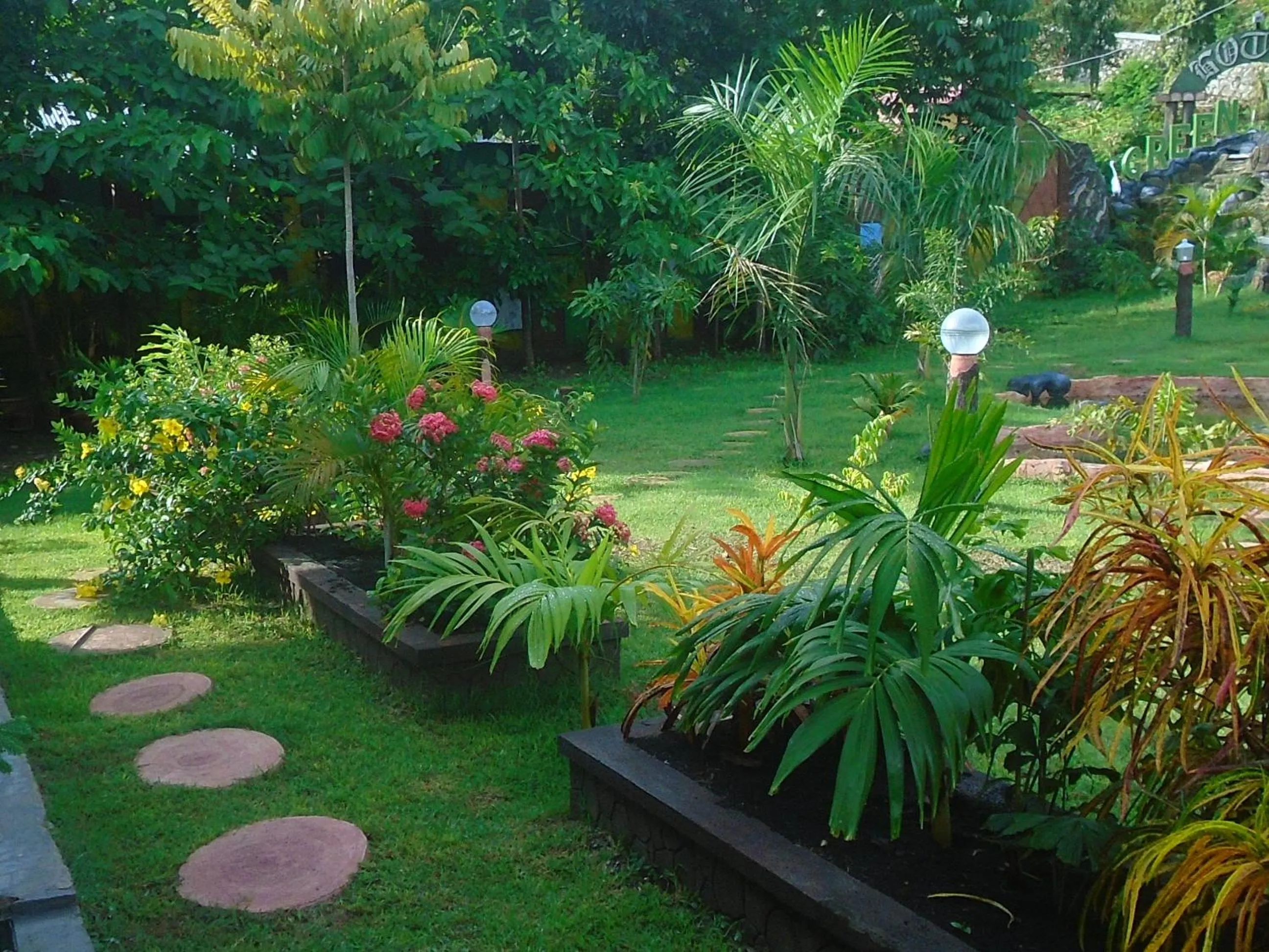 Garden in Hotel Green Prundi