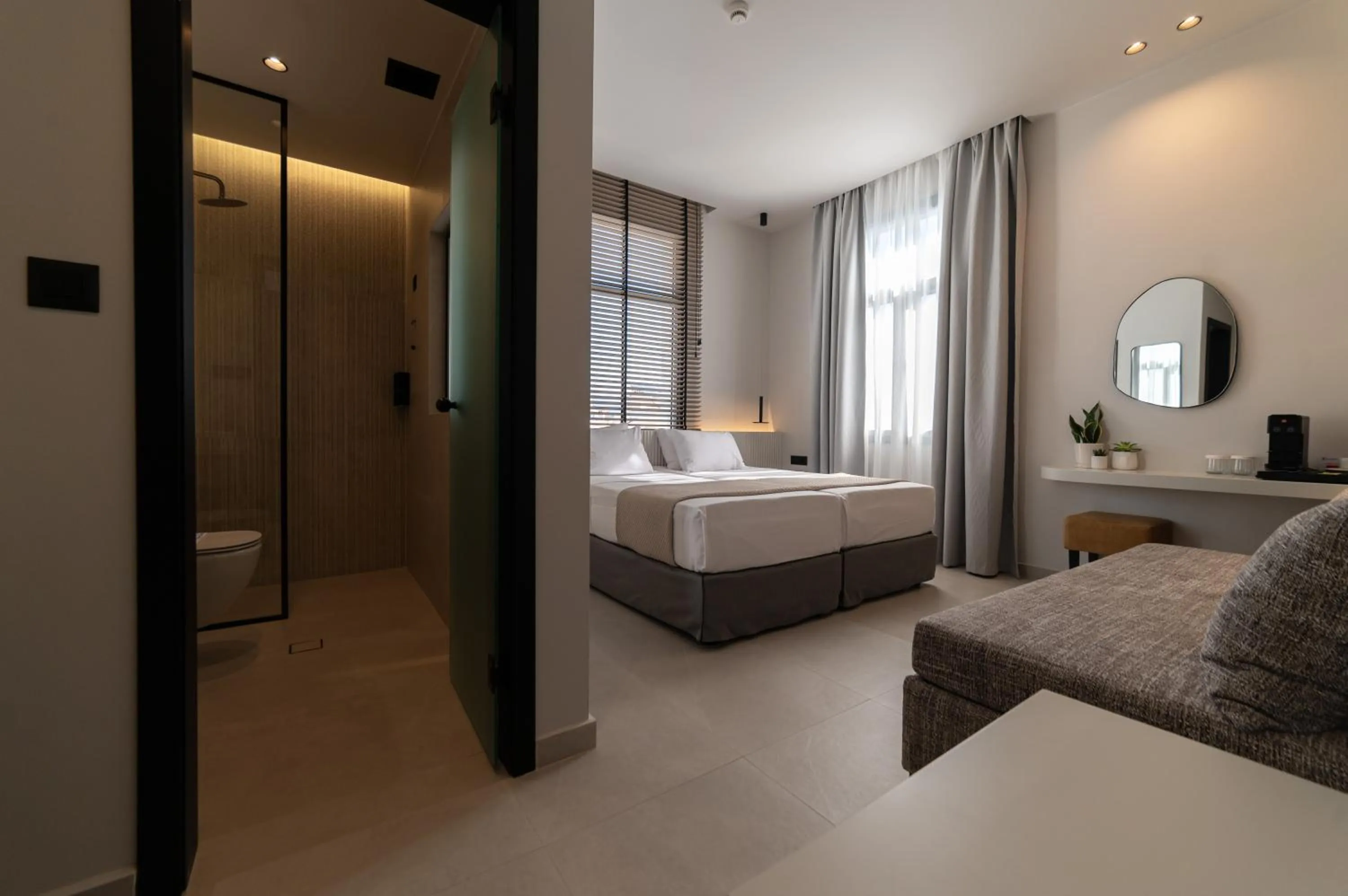 Photo of the whole room, Bed in Palladion Boutique Hotel