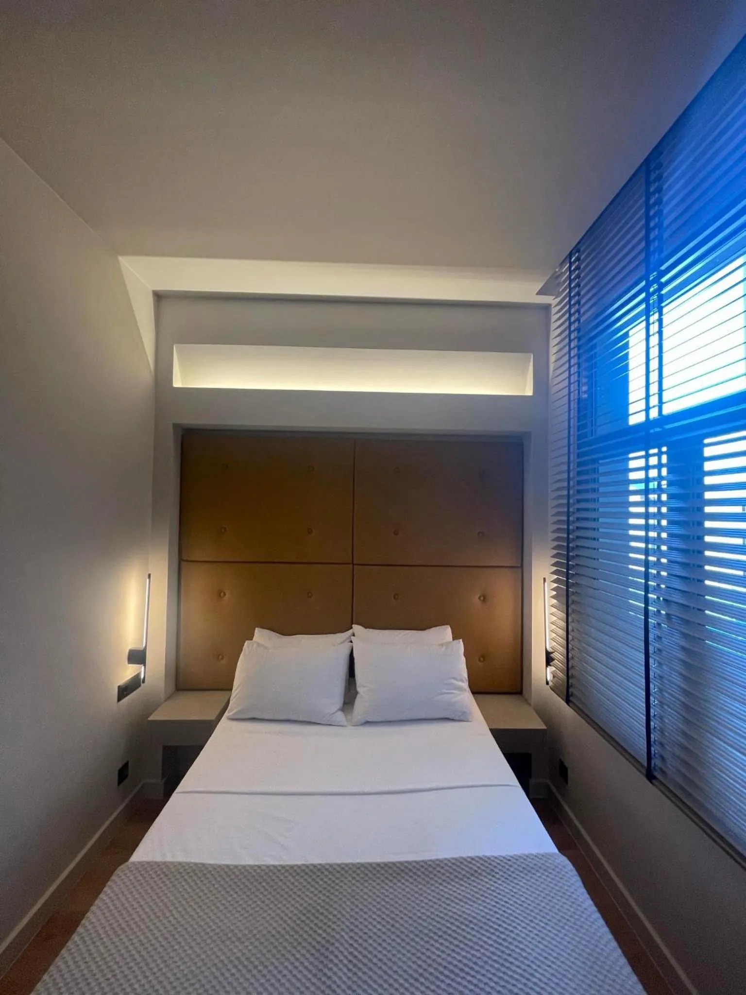 Bed in Palladion Boutique Hotel