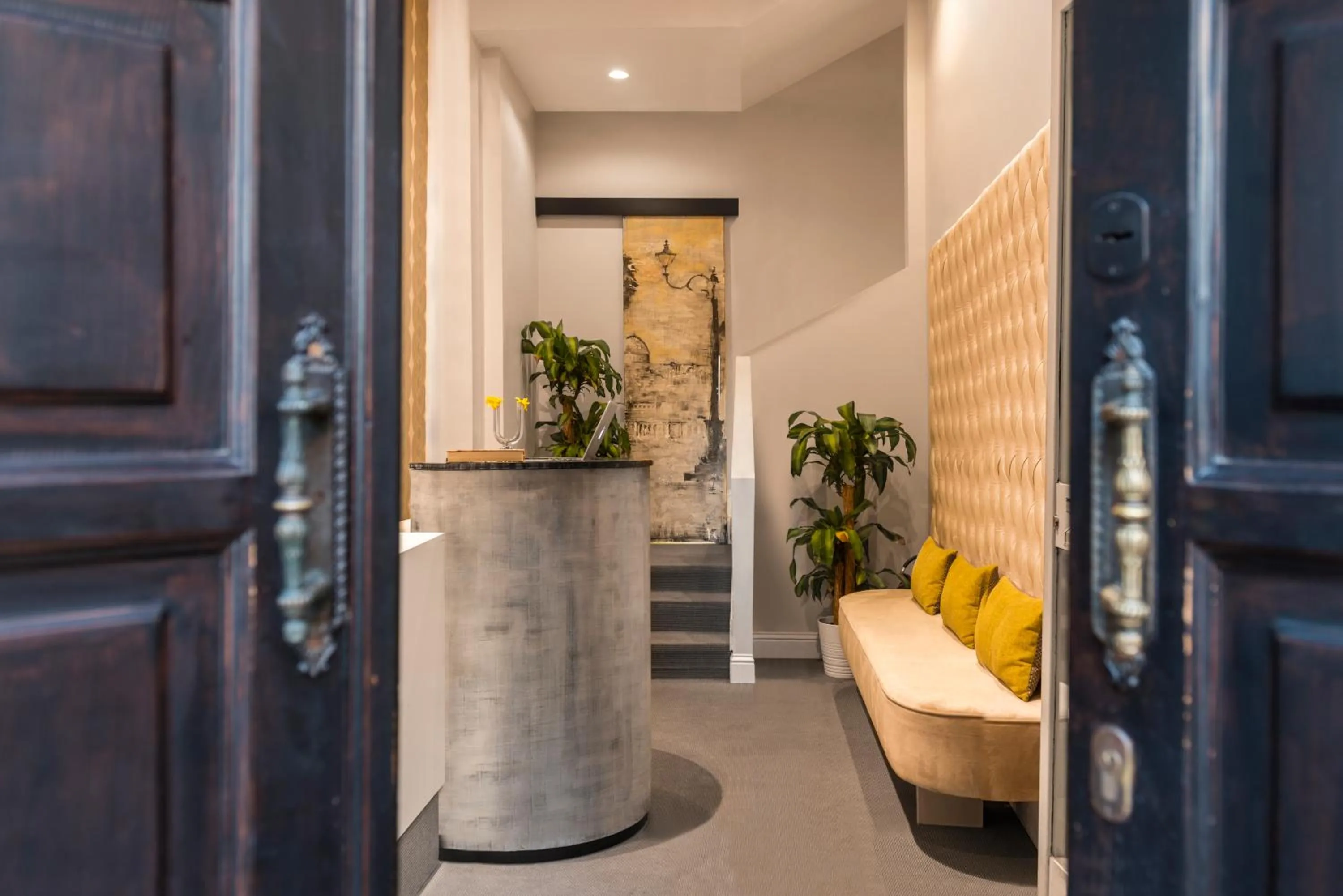 Lobby or reception in Residenza Flaminio Gaio