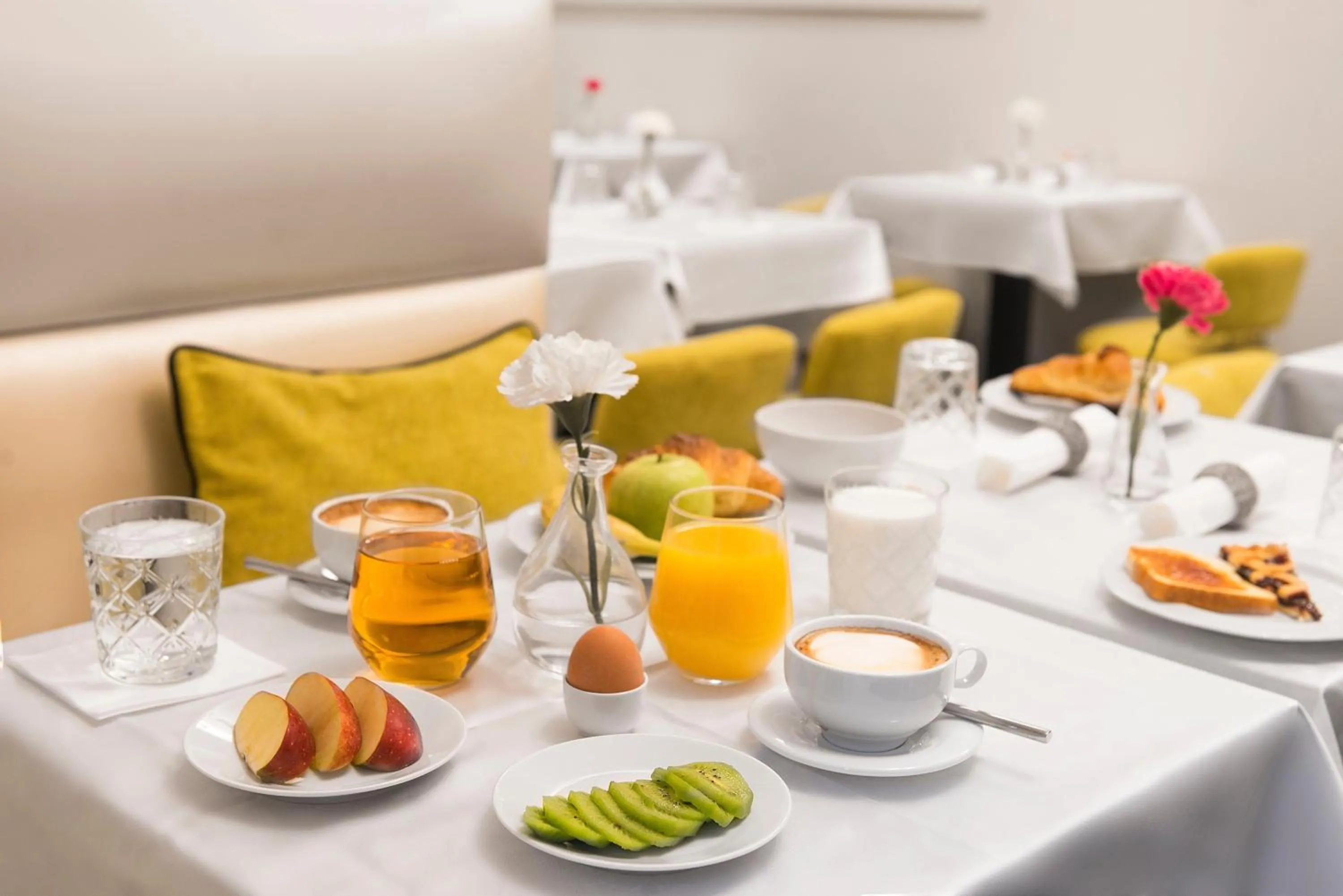 Continental breakfast in Residenza Flaminio Gaio
