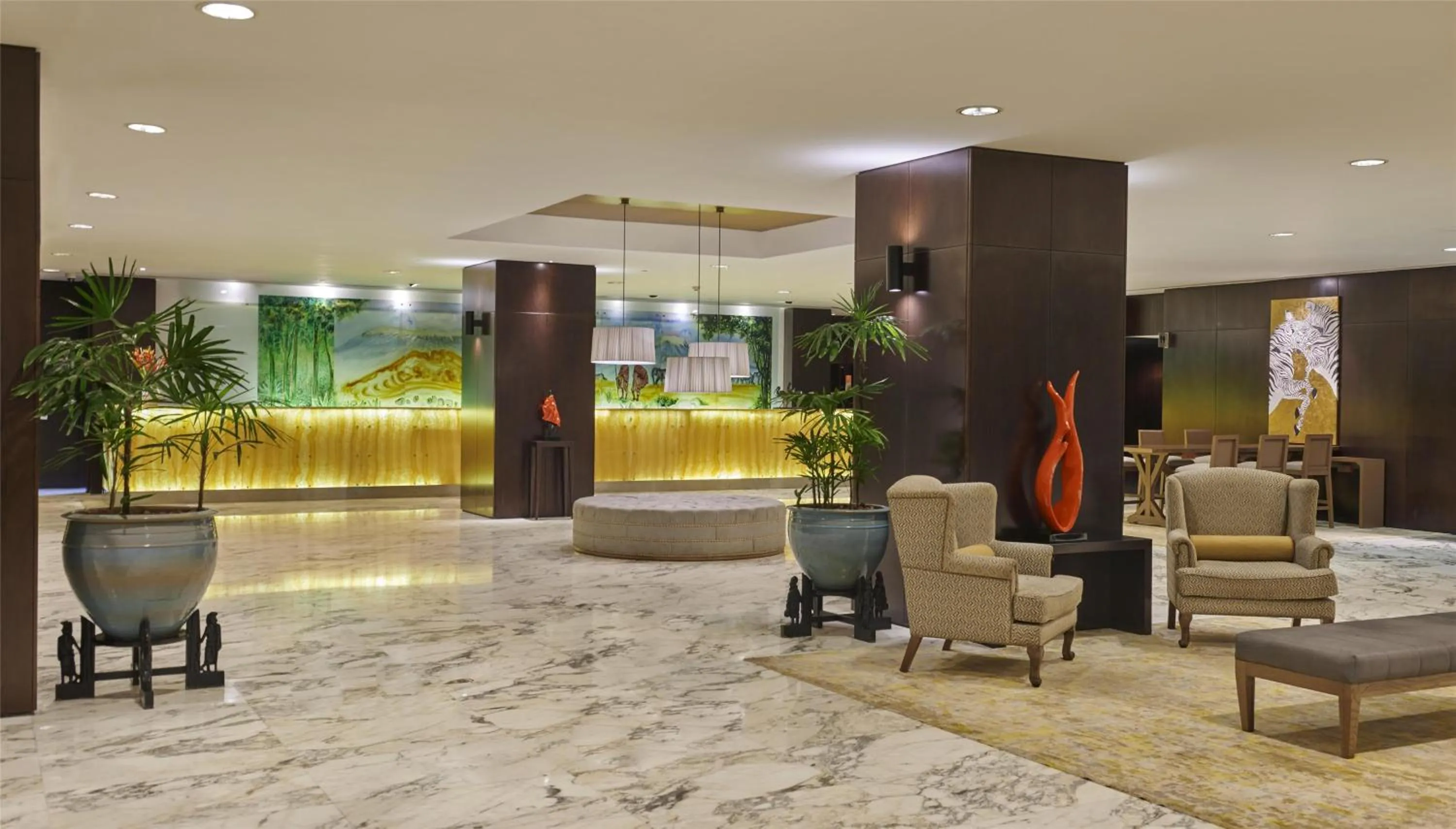 Lobby or reception in Hyatt Regency Dar es Salaam, The Kilimanjaro