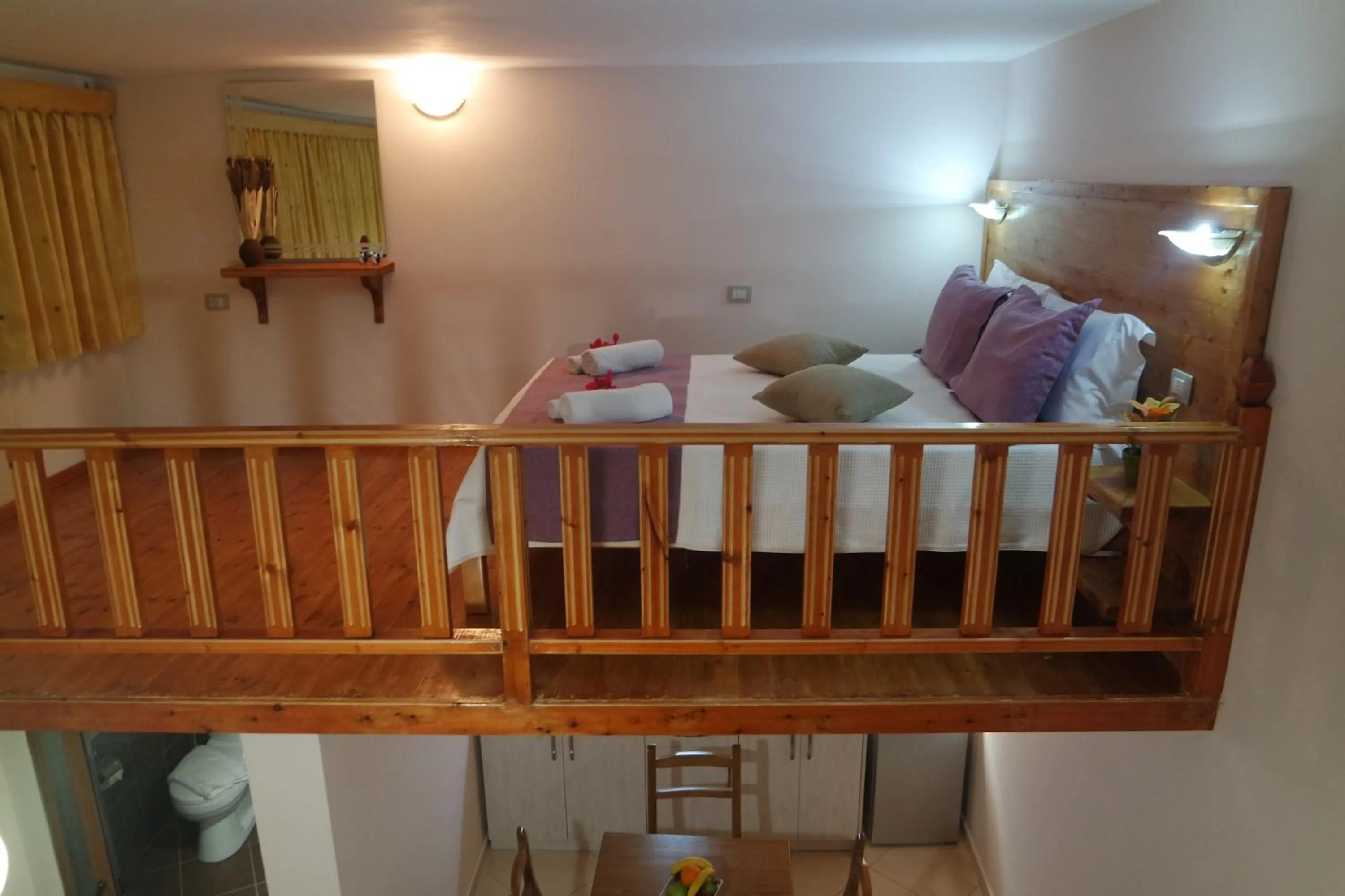 Bed in Relax Apts Saranda