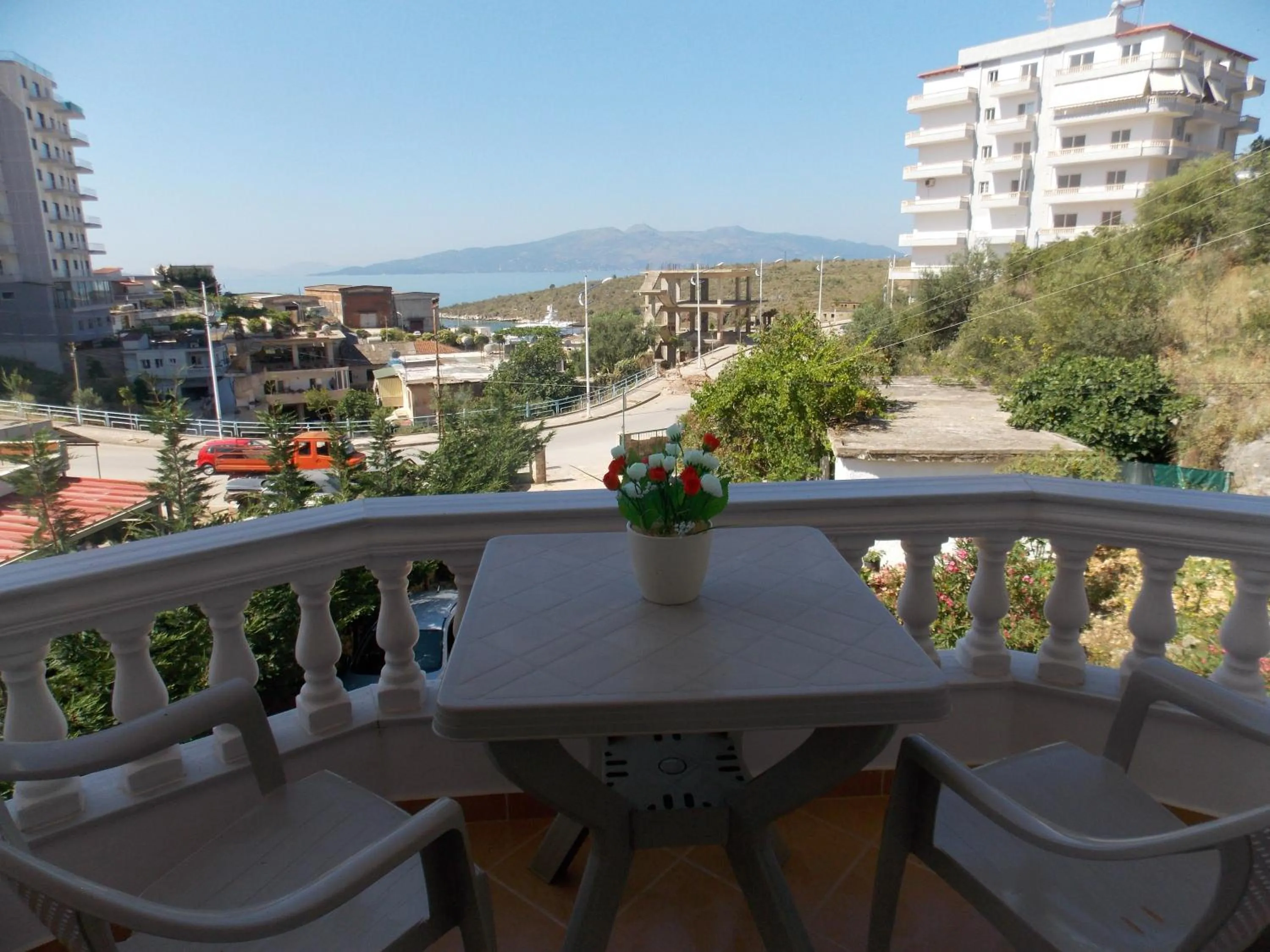 Balcony/Terrace in Relax Apts Saranda