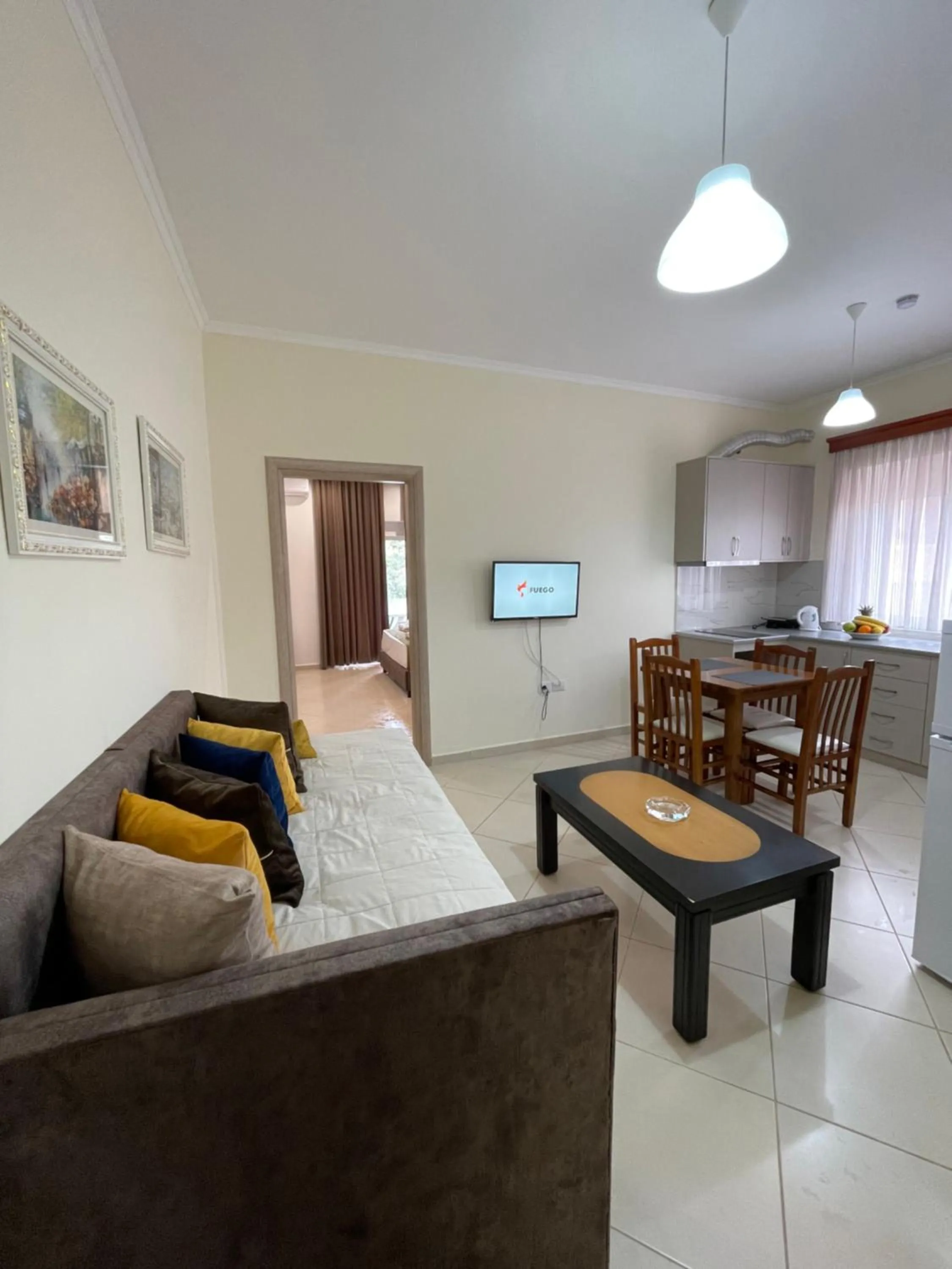 Living room in Relax Apts Saranda