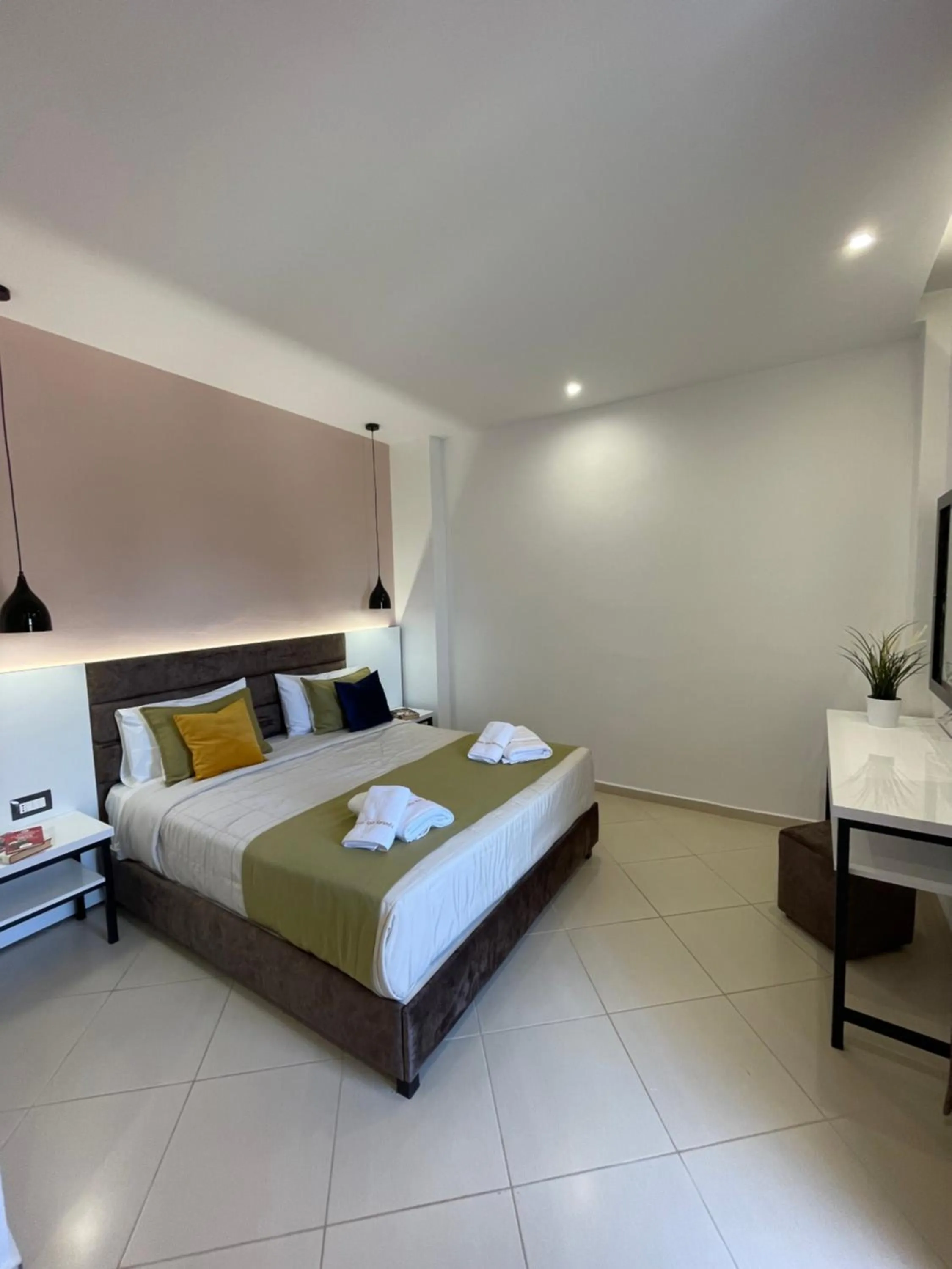 Bed in Relax Apts Saranda