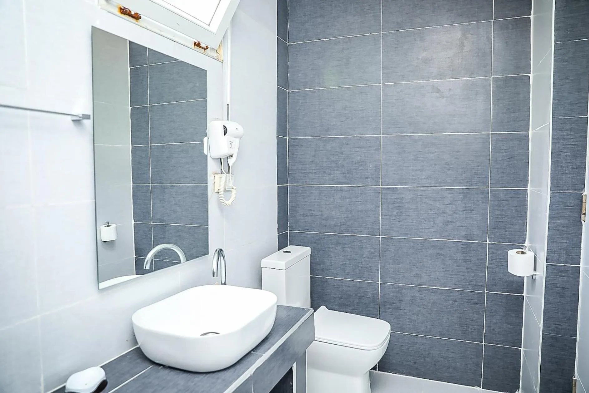 Shower in Hotel Martini Kvariati