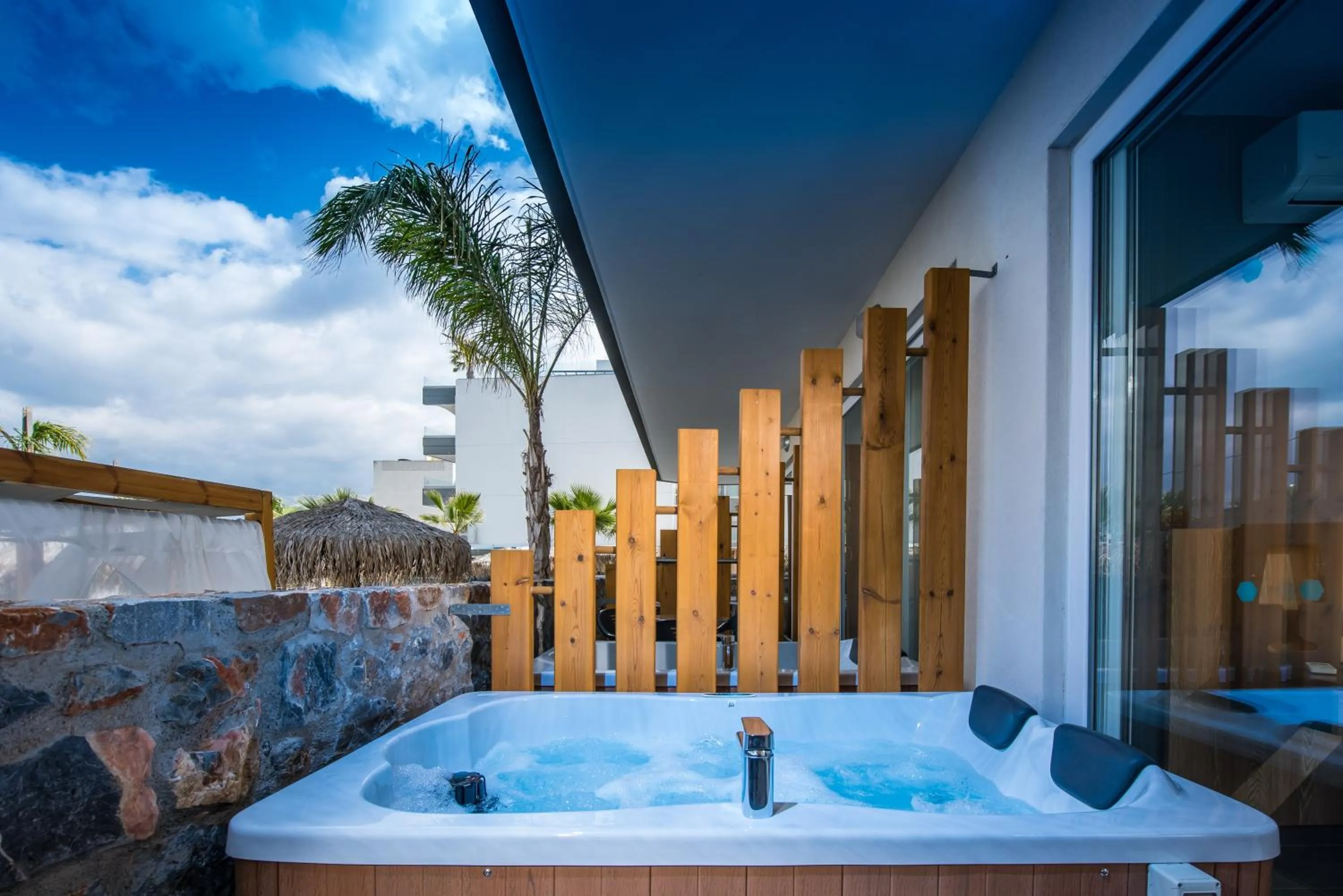 Balcony/Terrace in Infinity Blue Boutique Hotel & Spa - Adults Only