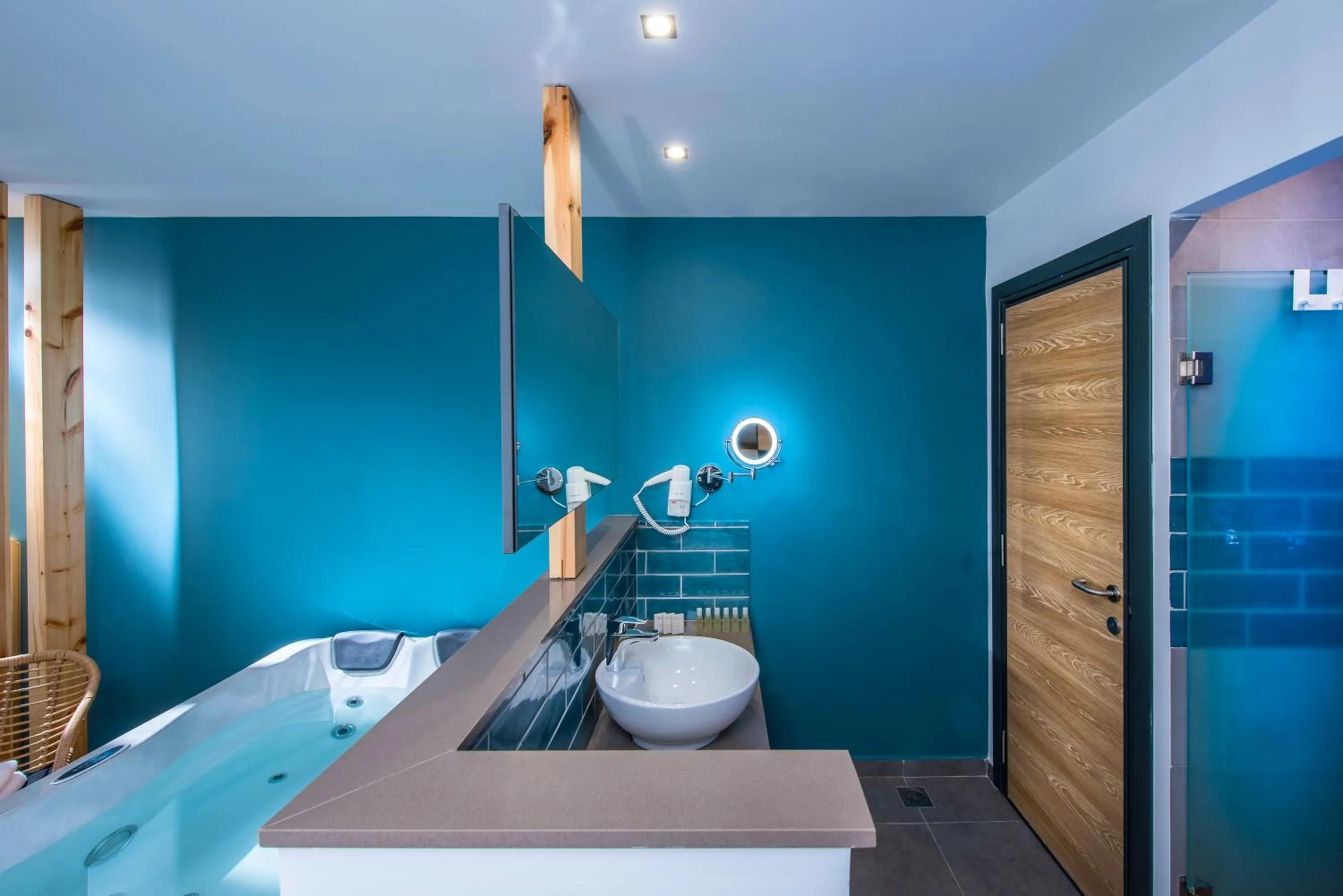 Bathroom in Infinity Blue Boutique Hotel & Spa - Adults Only