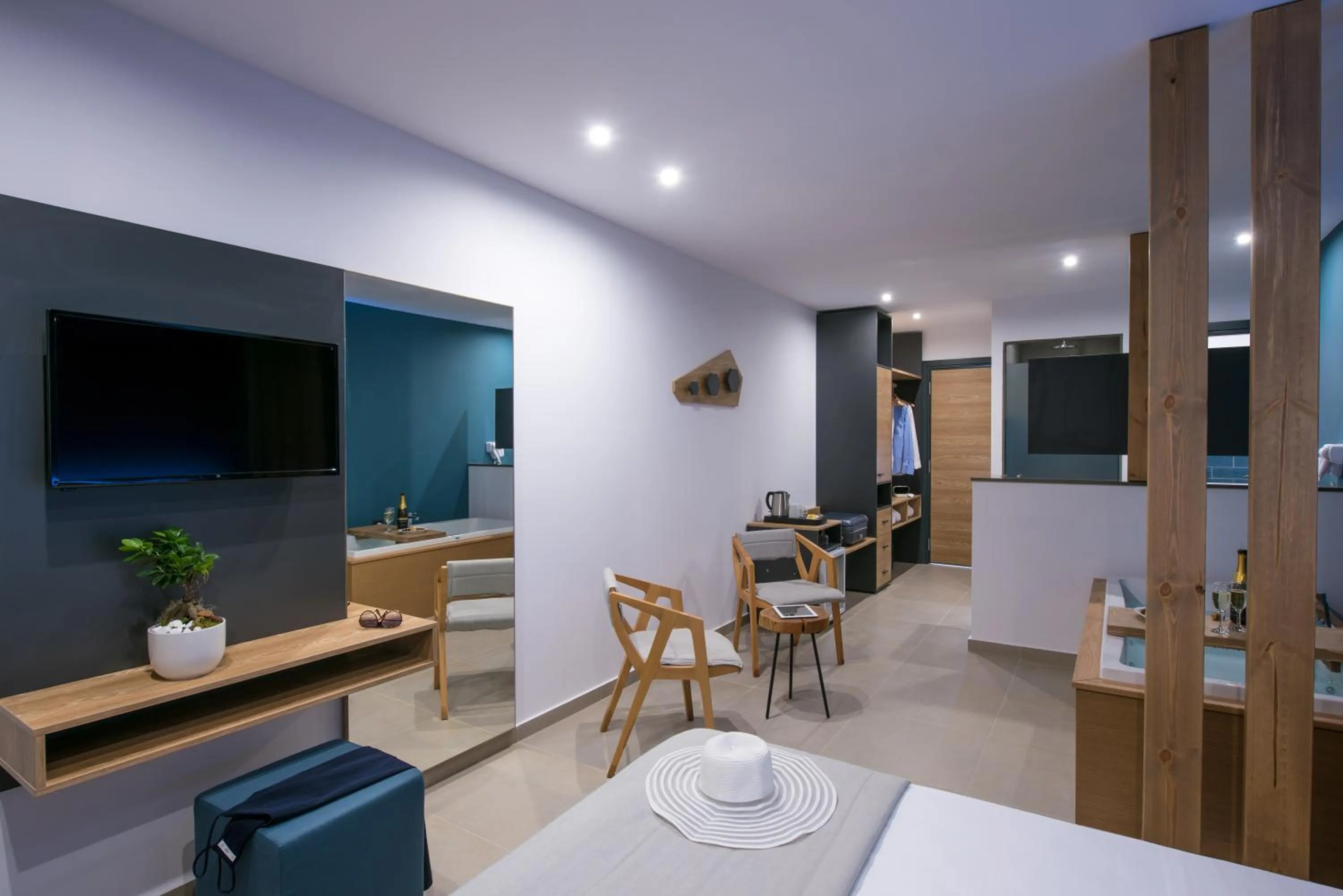 Living room in Infinity Blue Boutique Hotel & Spa - Adults Only