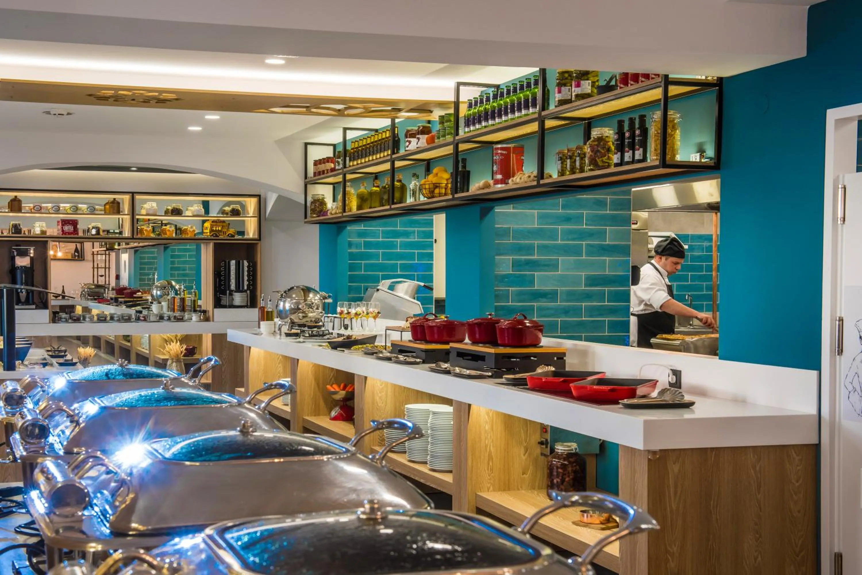 Food in Infinity Blue Boutique Hotel & Spa - Adults Only