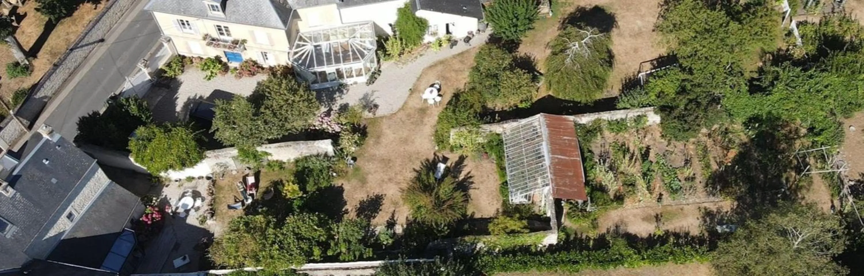 Bird's eye view in Les Lilas de Bellefontaine