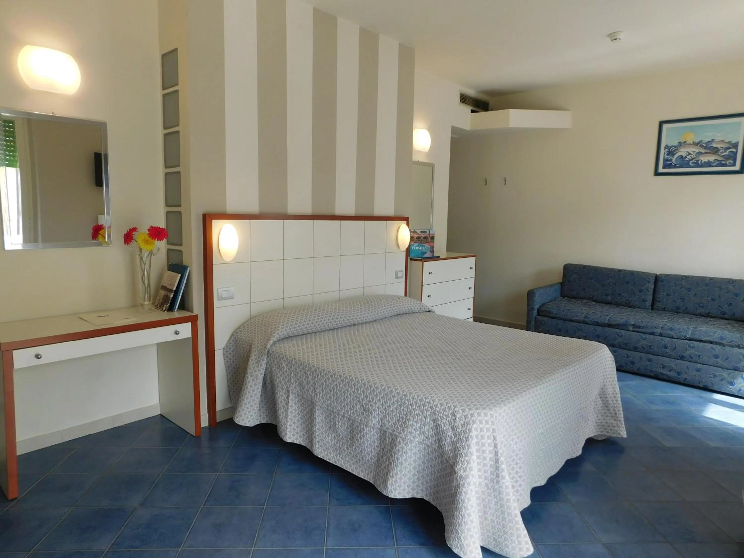 Bedroom, Bed in Hotel Oceano