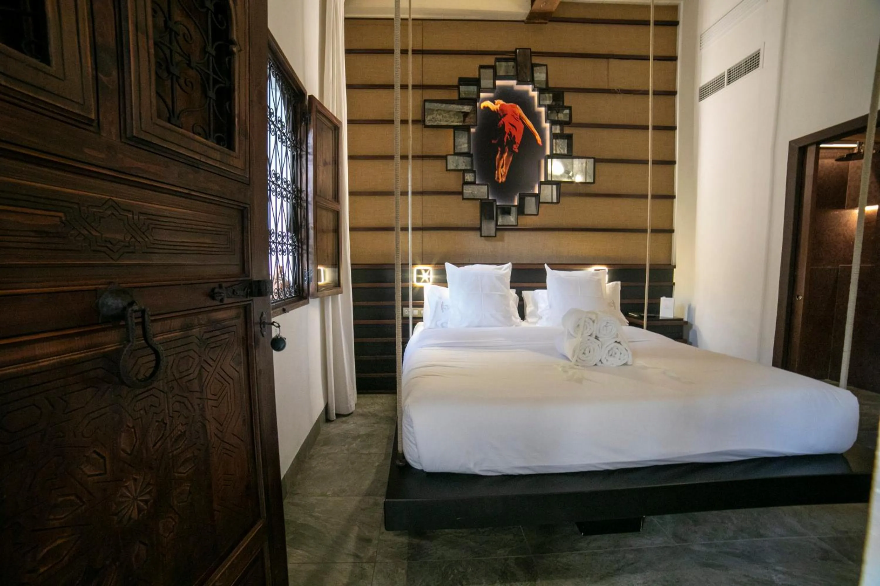 Photo of the whole room, Bed in Hotel Boutique Patio del Posadero