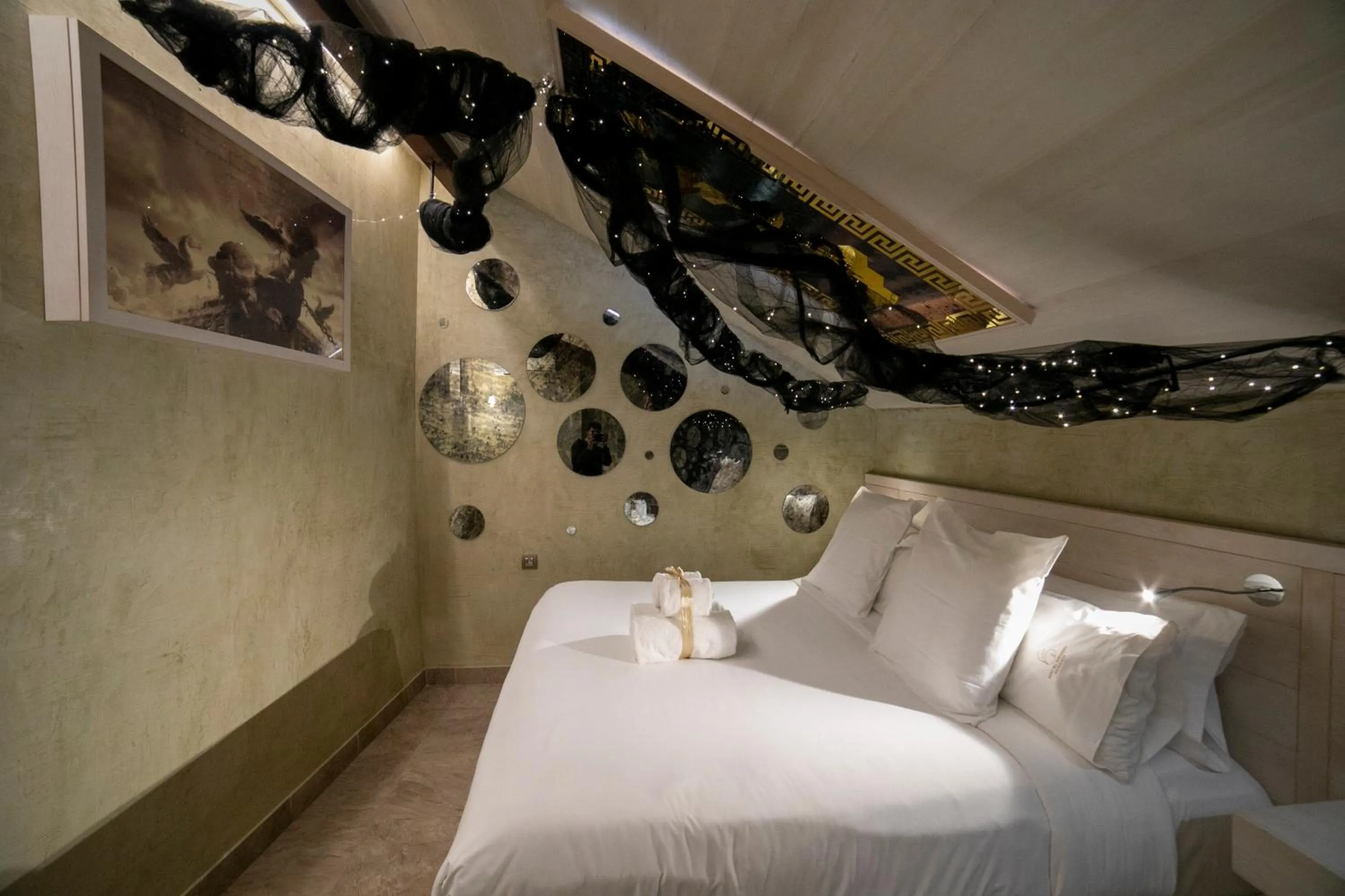 Bed in Hotel Boutique Patio del Posadero