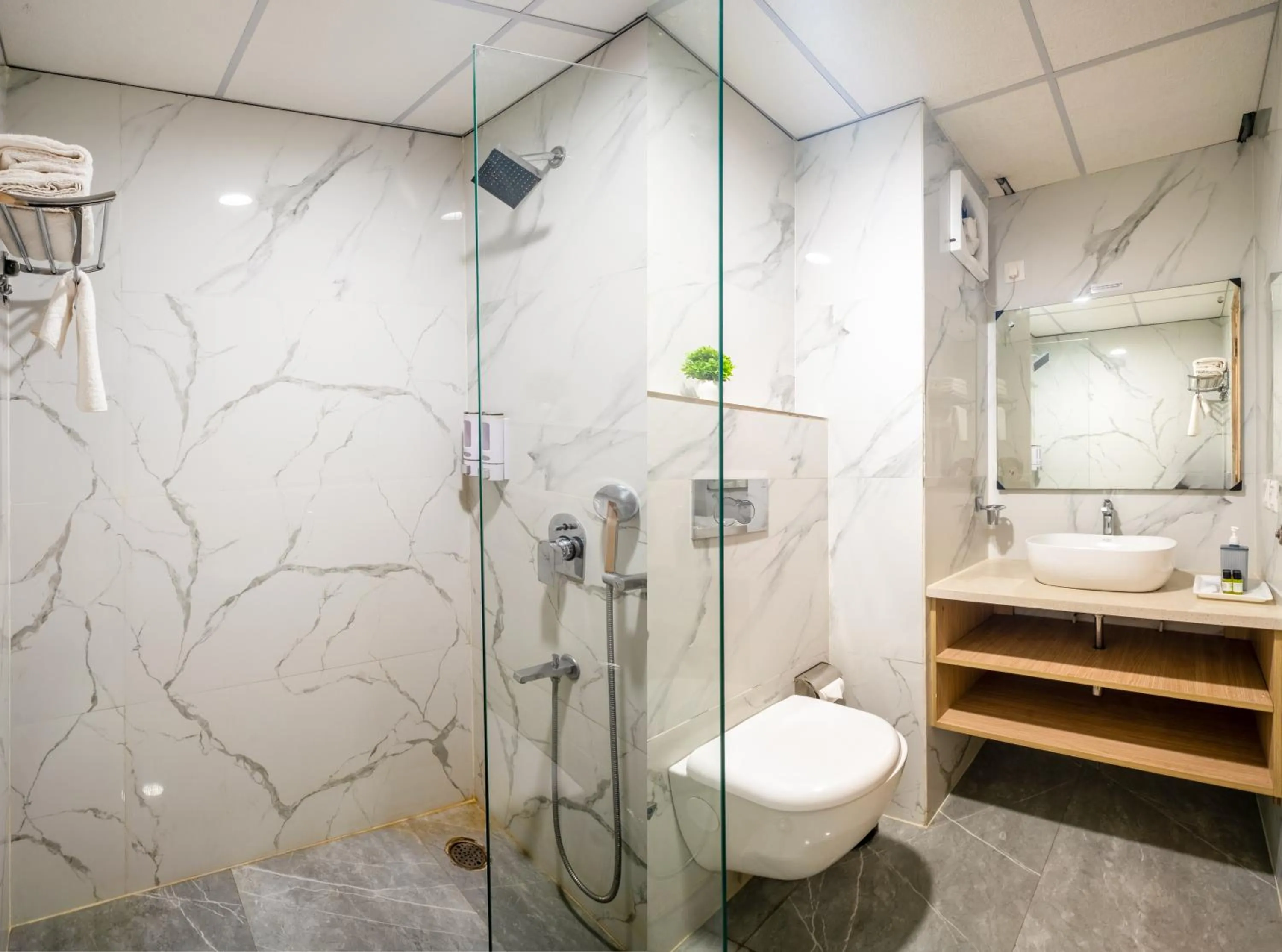 Toilet in The Hoften FlxHo Cyber One, Cyber City, Gurugram