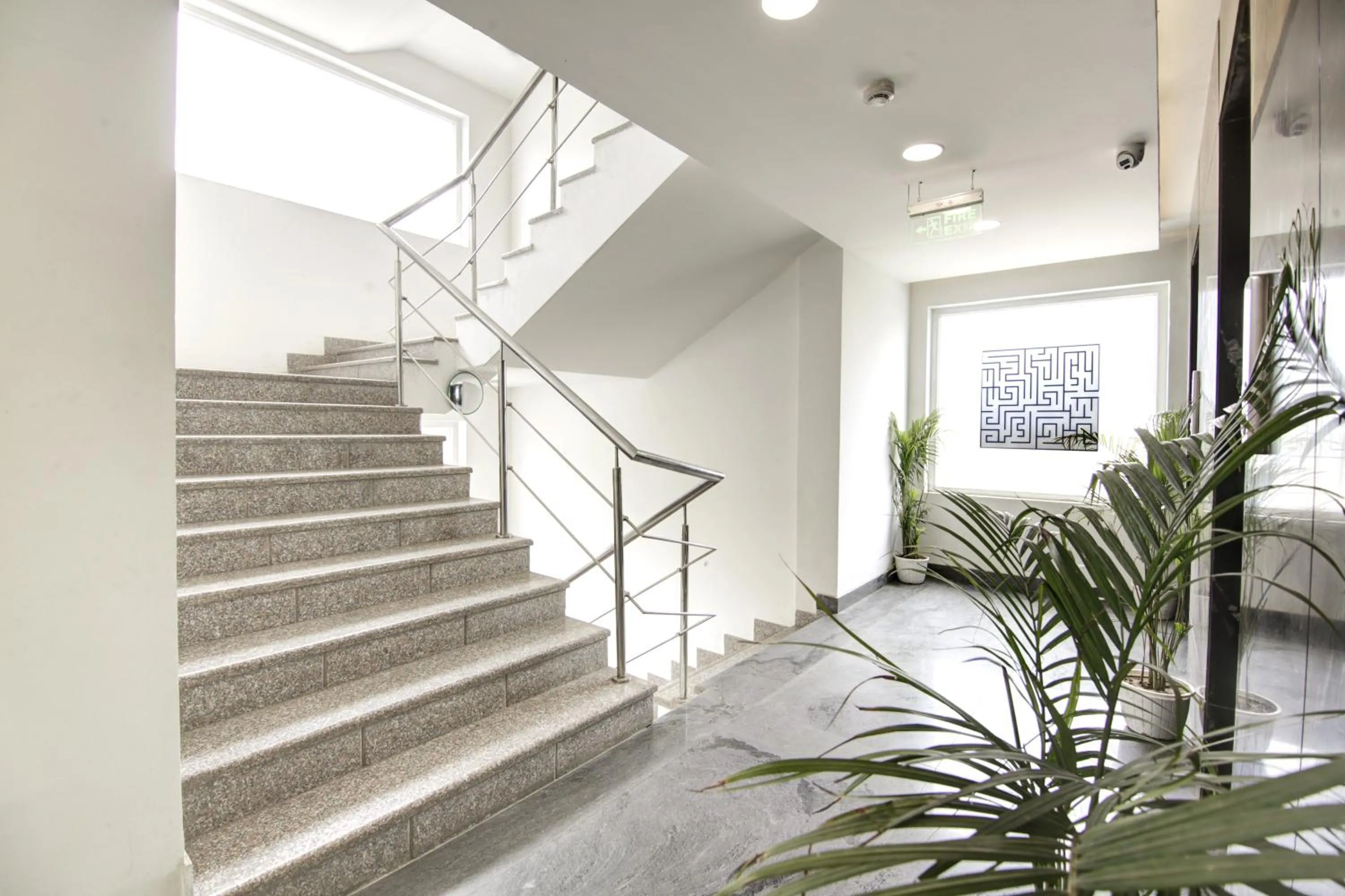 Lobby or reception in The Hoften FlxHo Cyber One, Cyber City, Gurugram