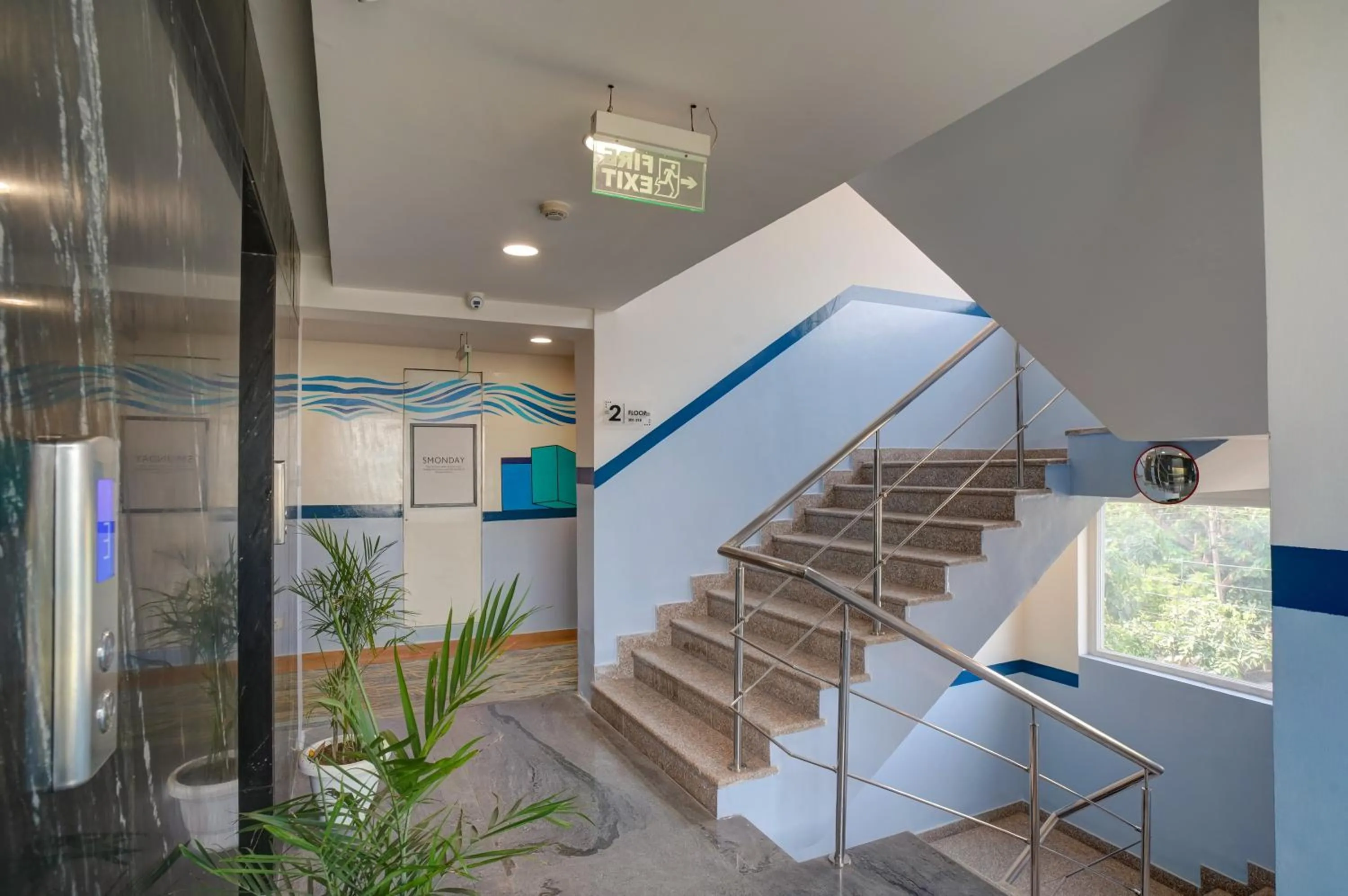 Lobby or reception in The Hoften FlxHo Cyber One, Cyber City, Gurugram