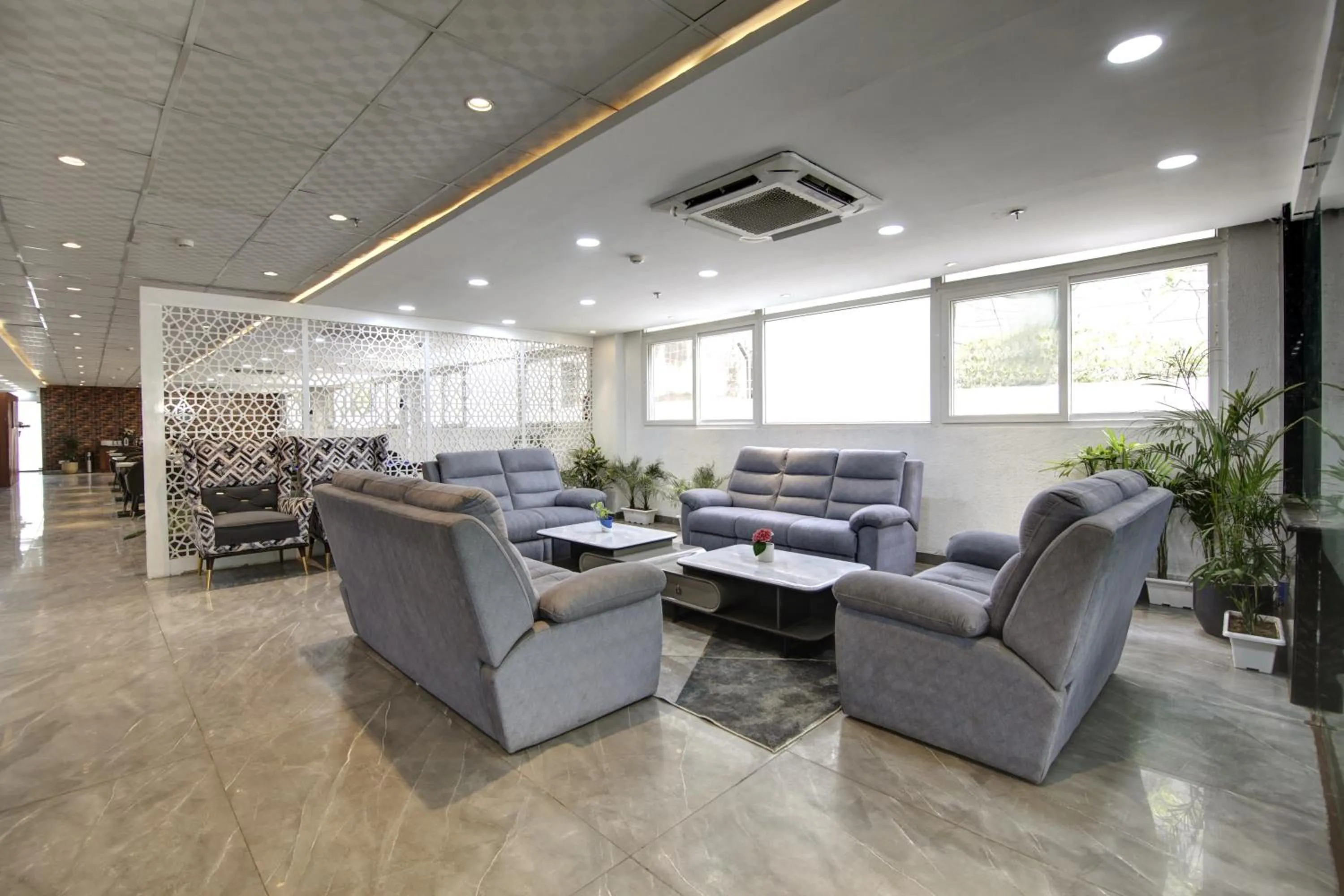 Seating area in The Hoften FlxHo Cyber One, Cyber City, Gurugram