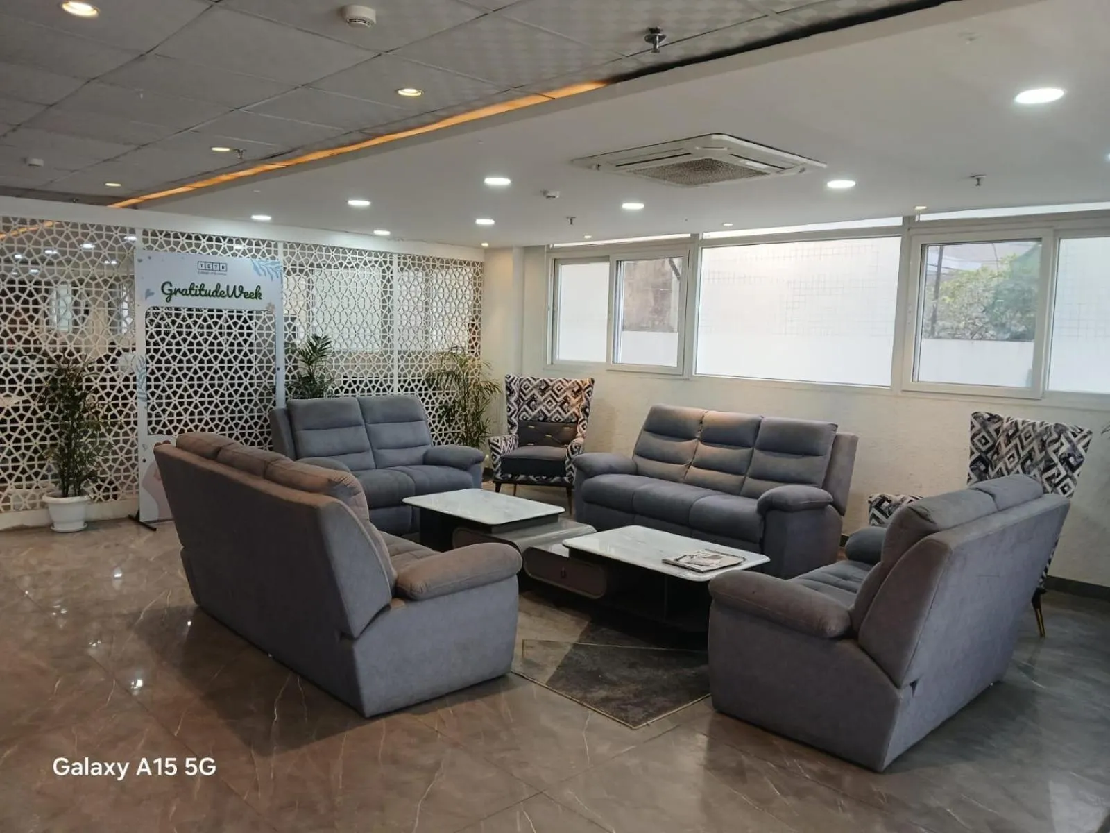 Living room in The Hoften FlxHo Cyber One, Cyber City, Gurugram