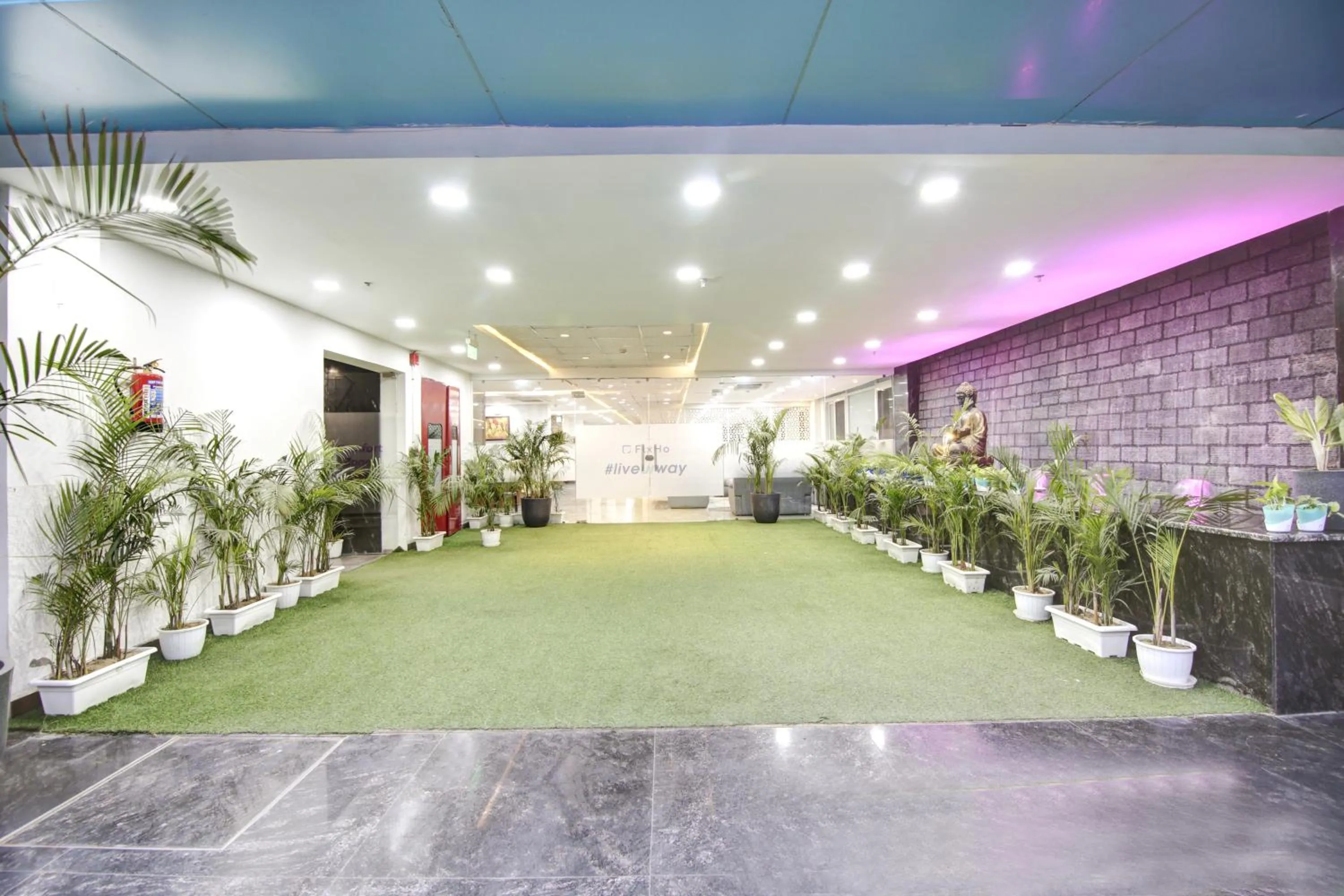 Garden in The Hoften FlxHo Cyber One, Cyber City, Gurugram