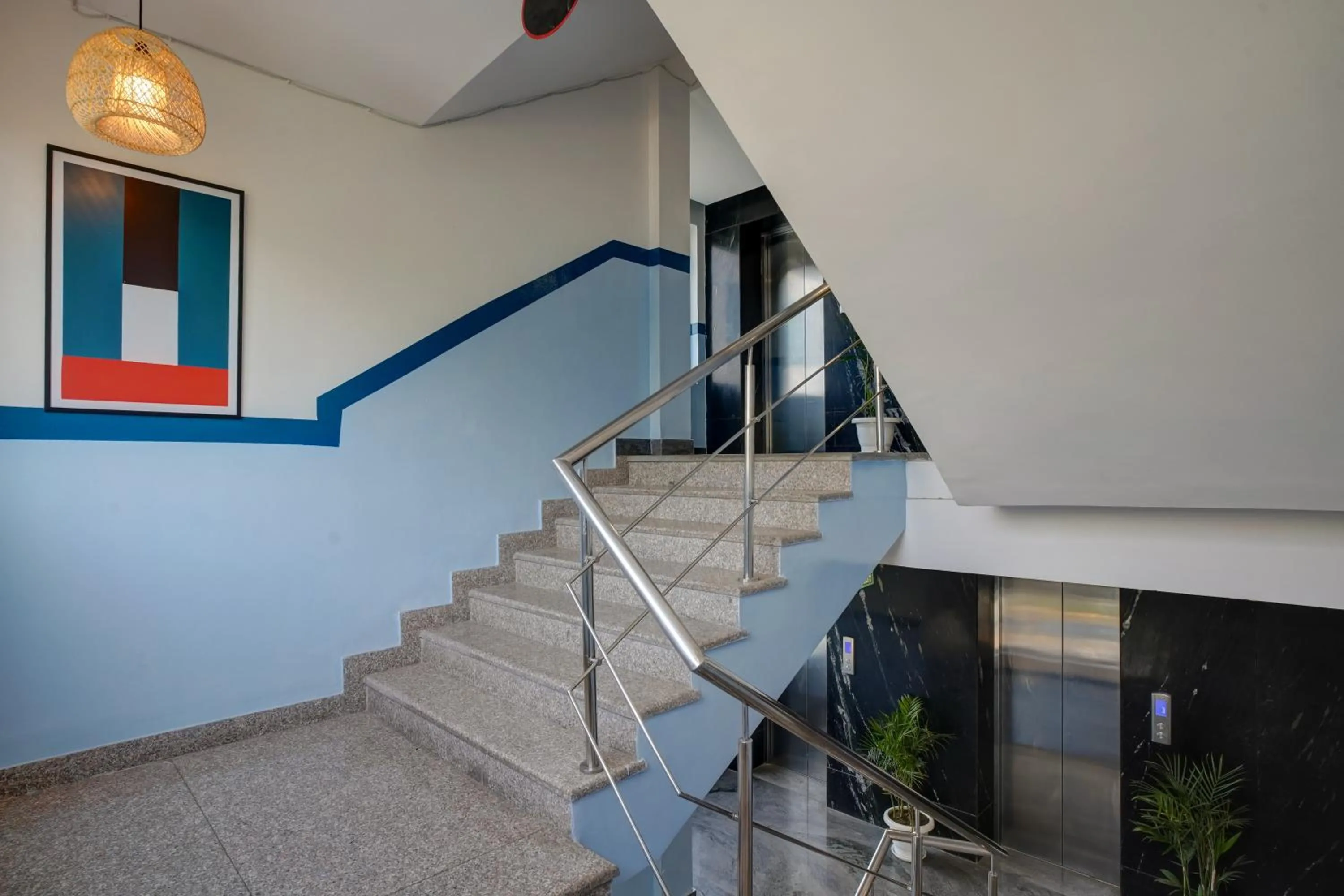 Lobby or reception in The Hoften FlxHo Cyber One, Cyber City, Gurugram