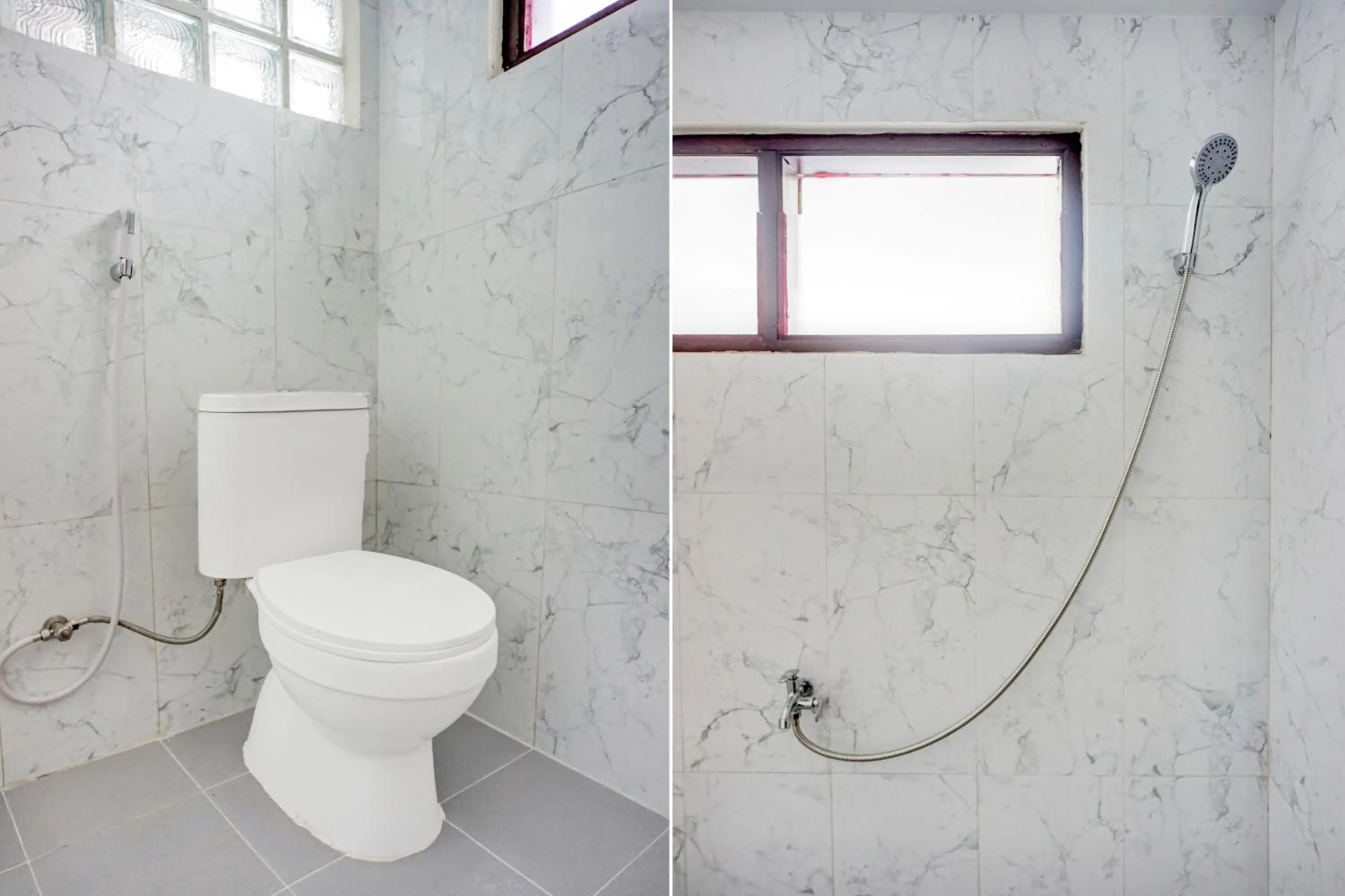 Bathroom in Hotel O Sm Raja Guest House