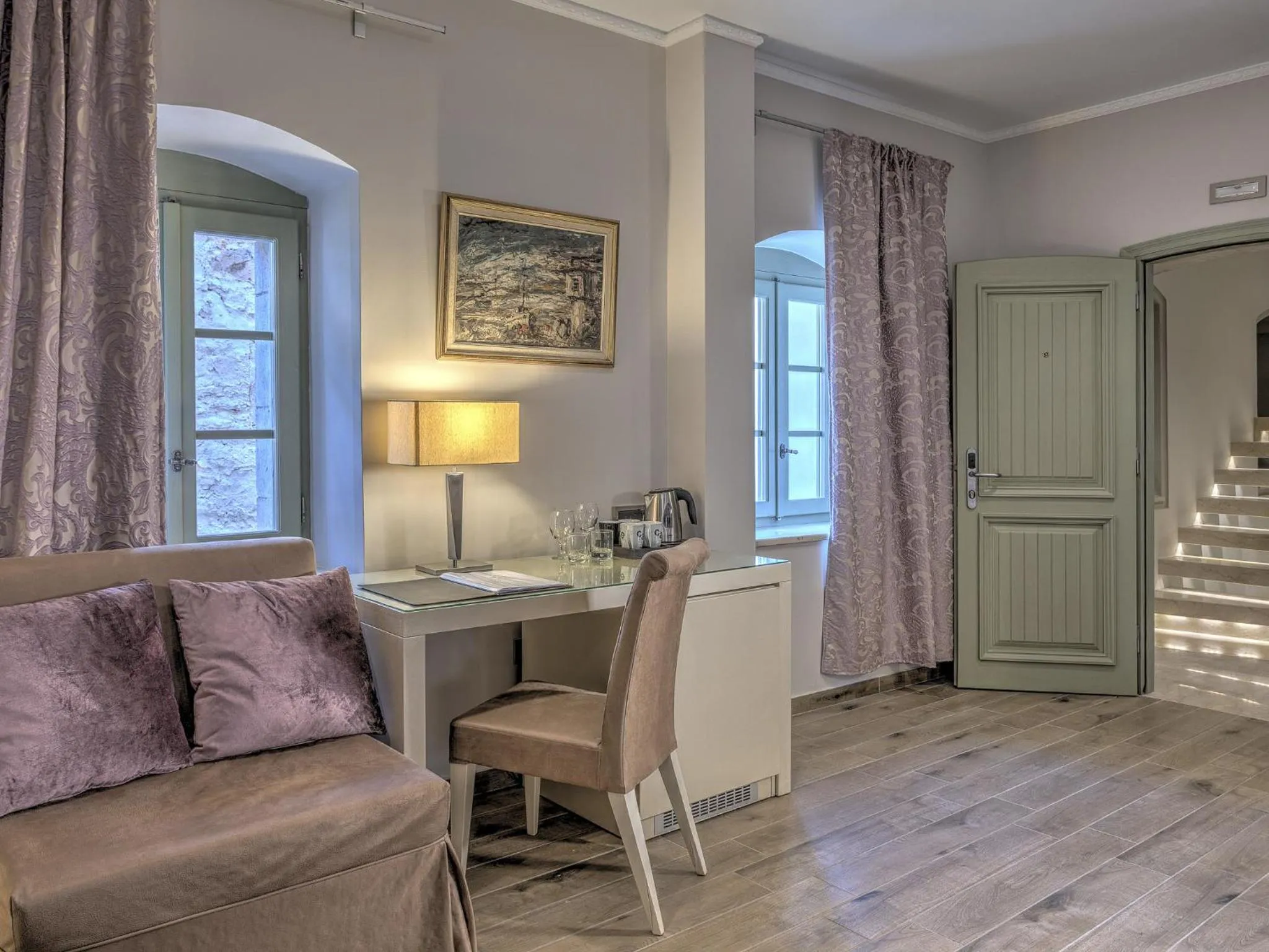 Coffee/tea facilities in Fiscardonna Luxury Suites