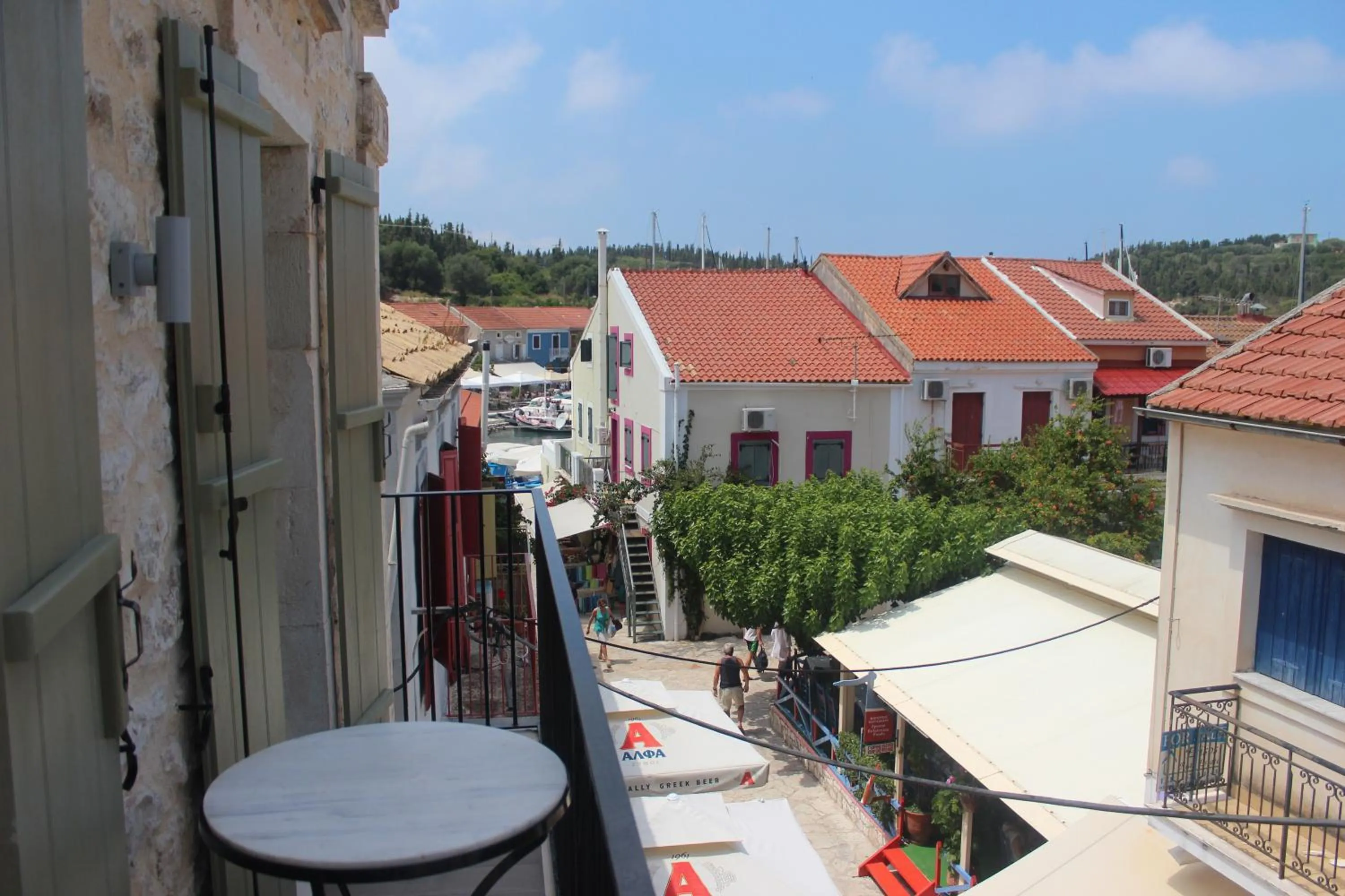 City view in Fiscardonna Luxury Suites