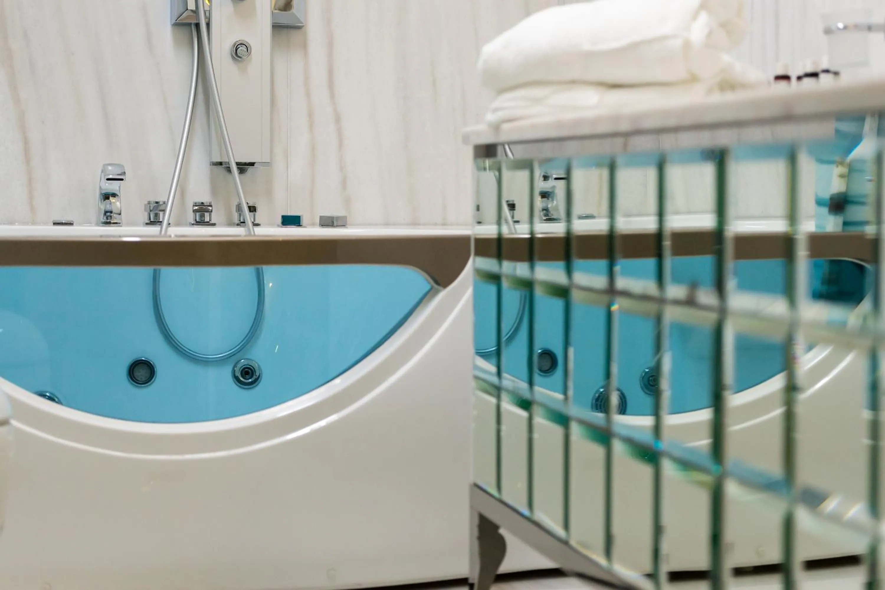 Bathroom in Fiscardonna Luxury Suites