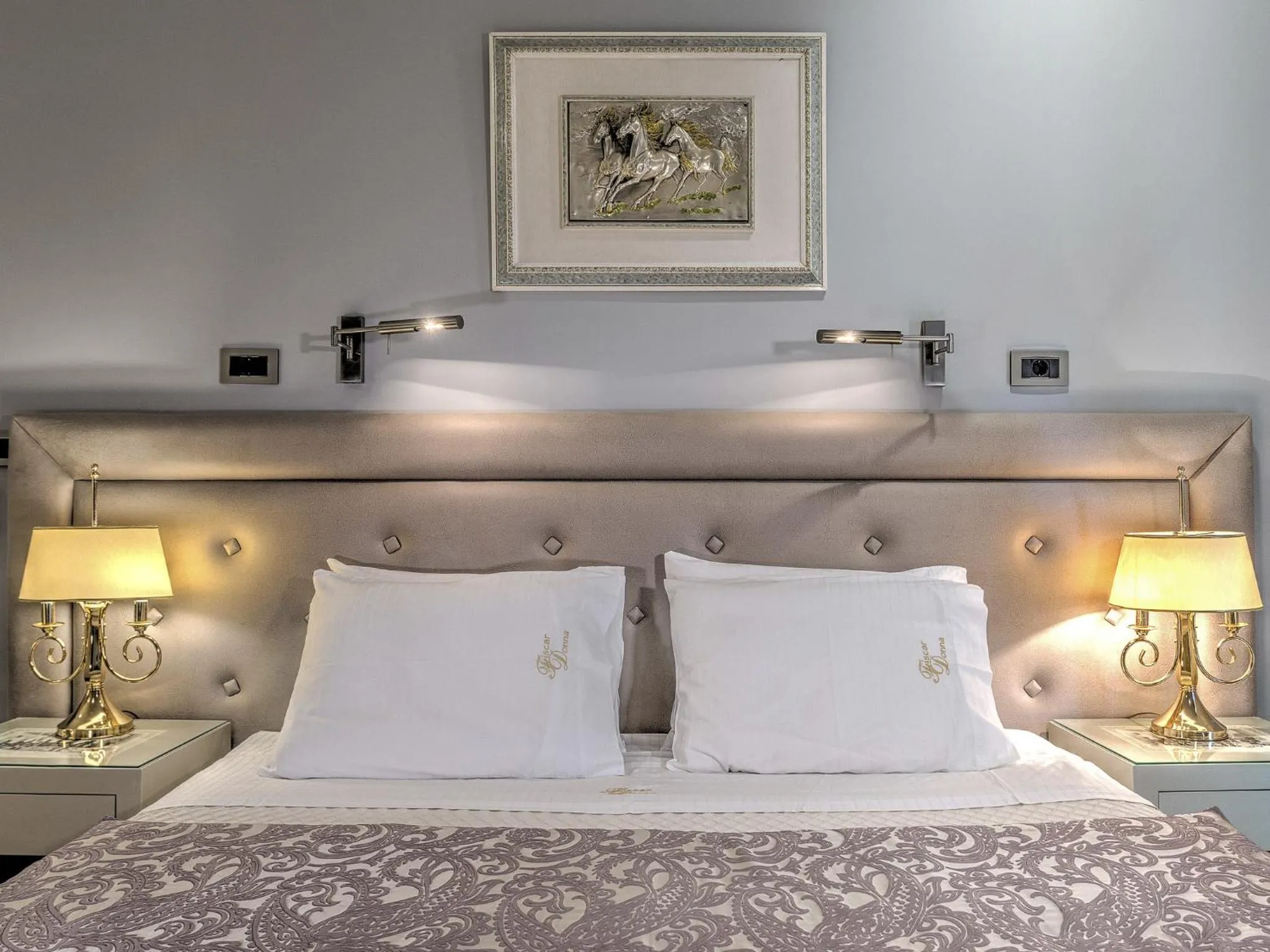 Bedroom in Fiscardonna Luxury Suites