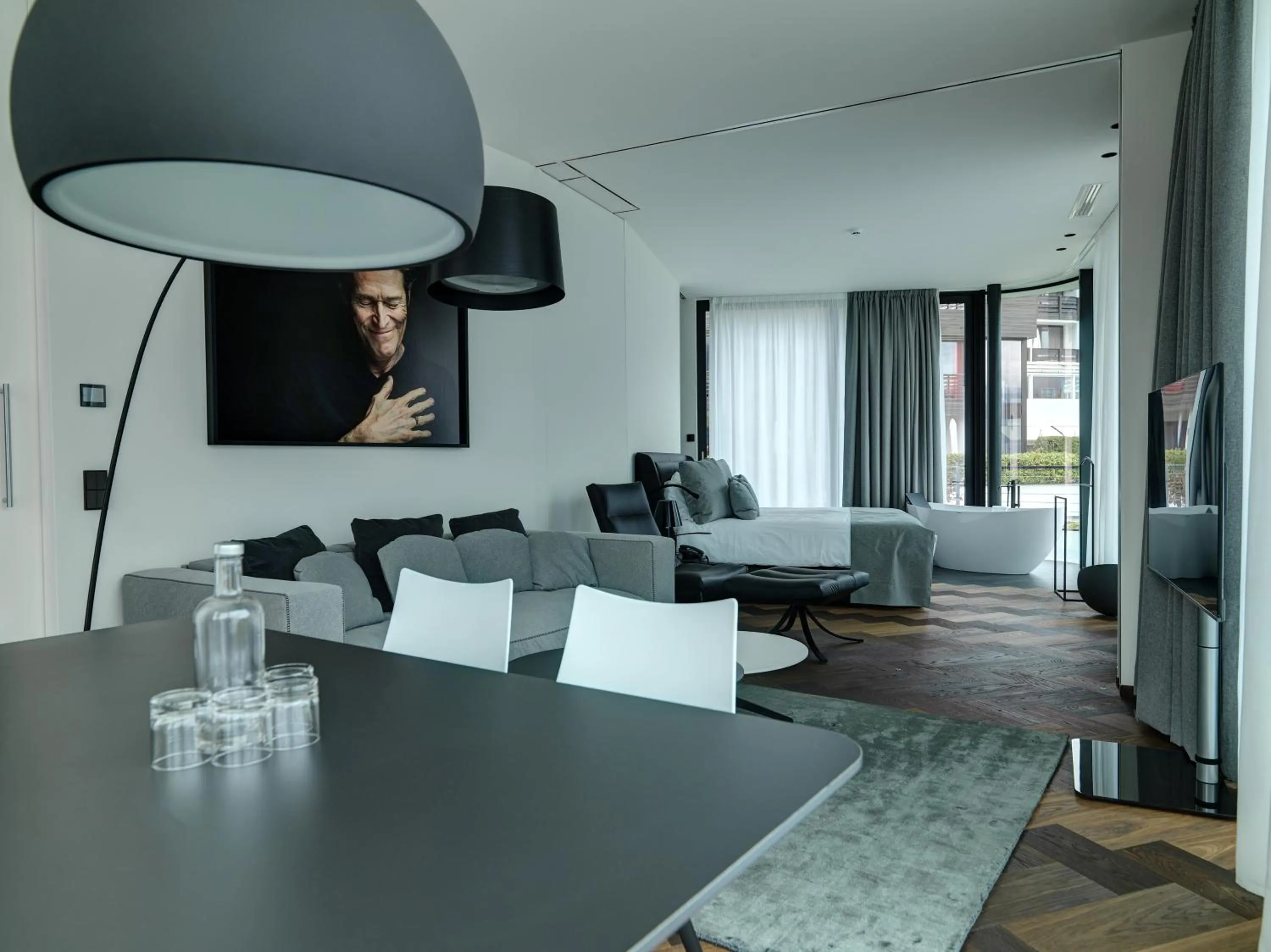 Living room in Hotel Gartner