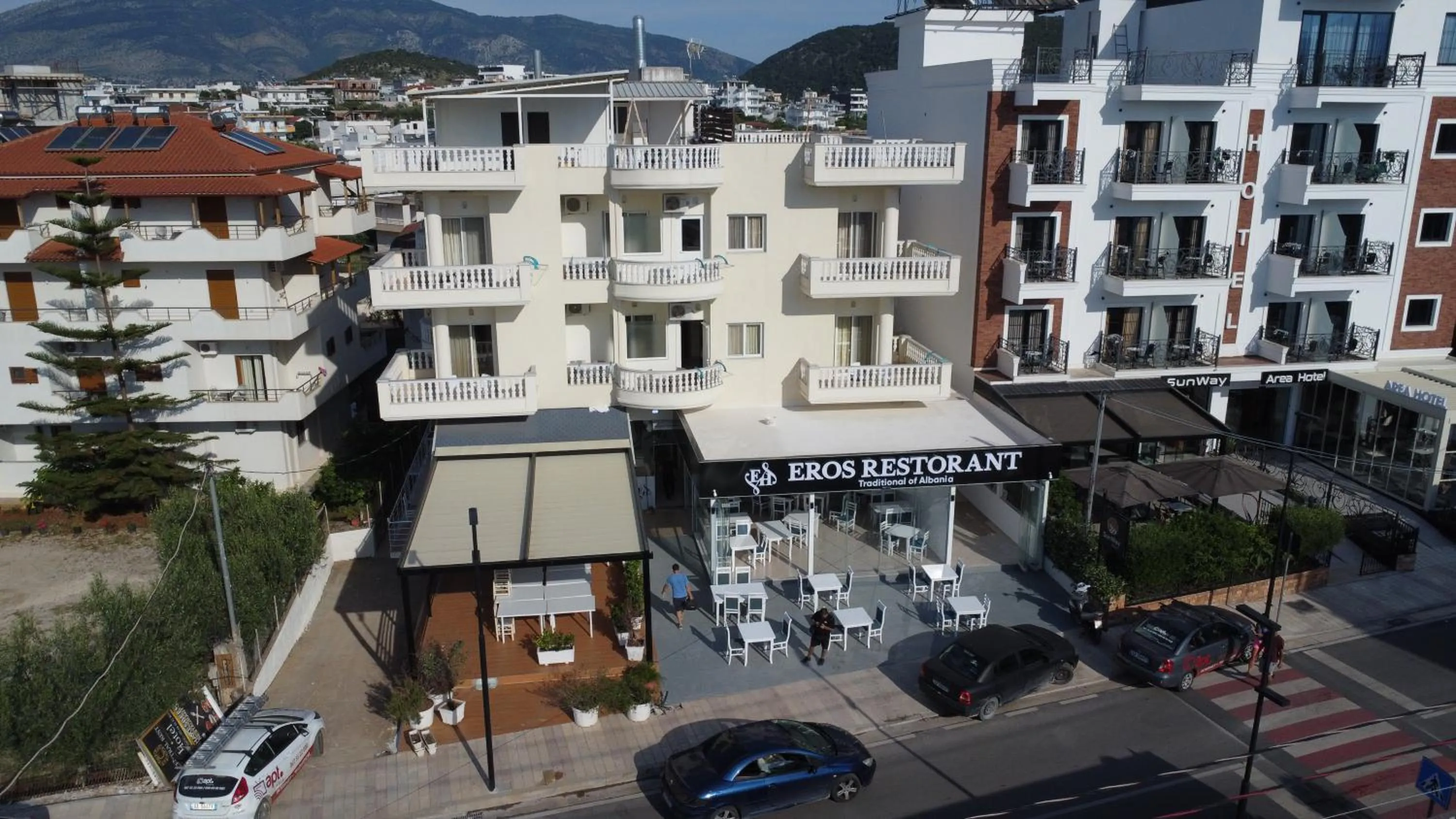 Property building in EROS HOTEL Ksamil