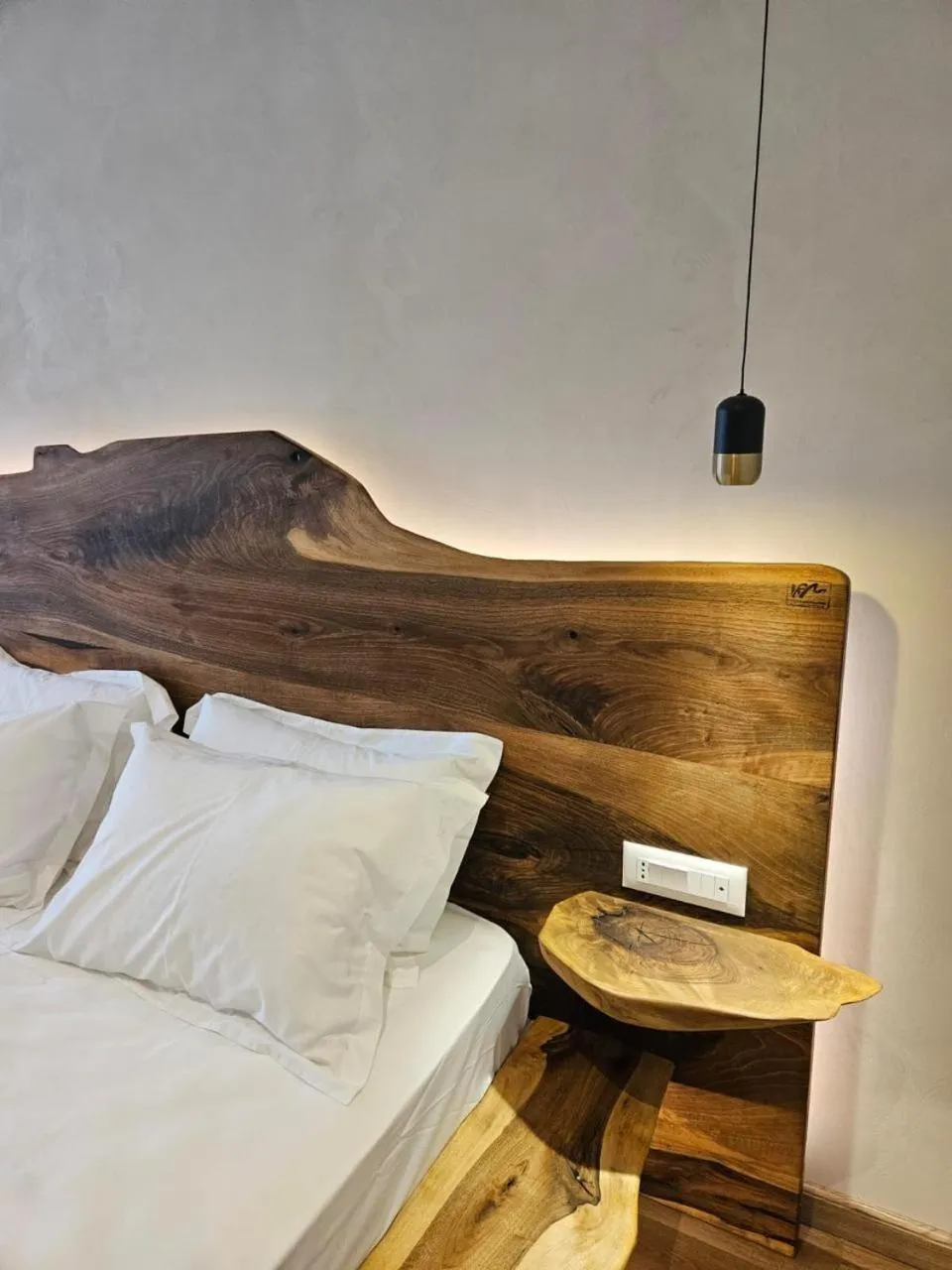 Bed in EROS HOTEL Ksamil