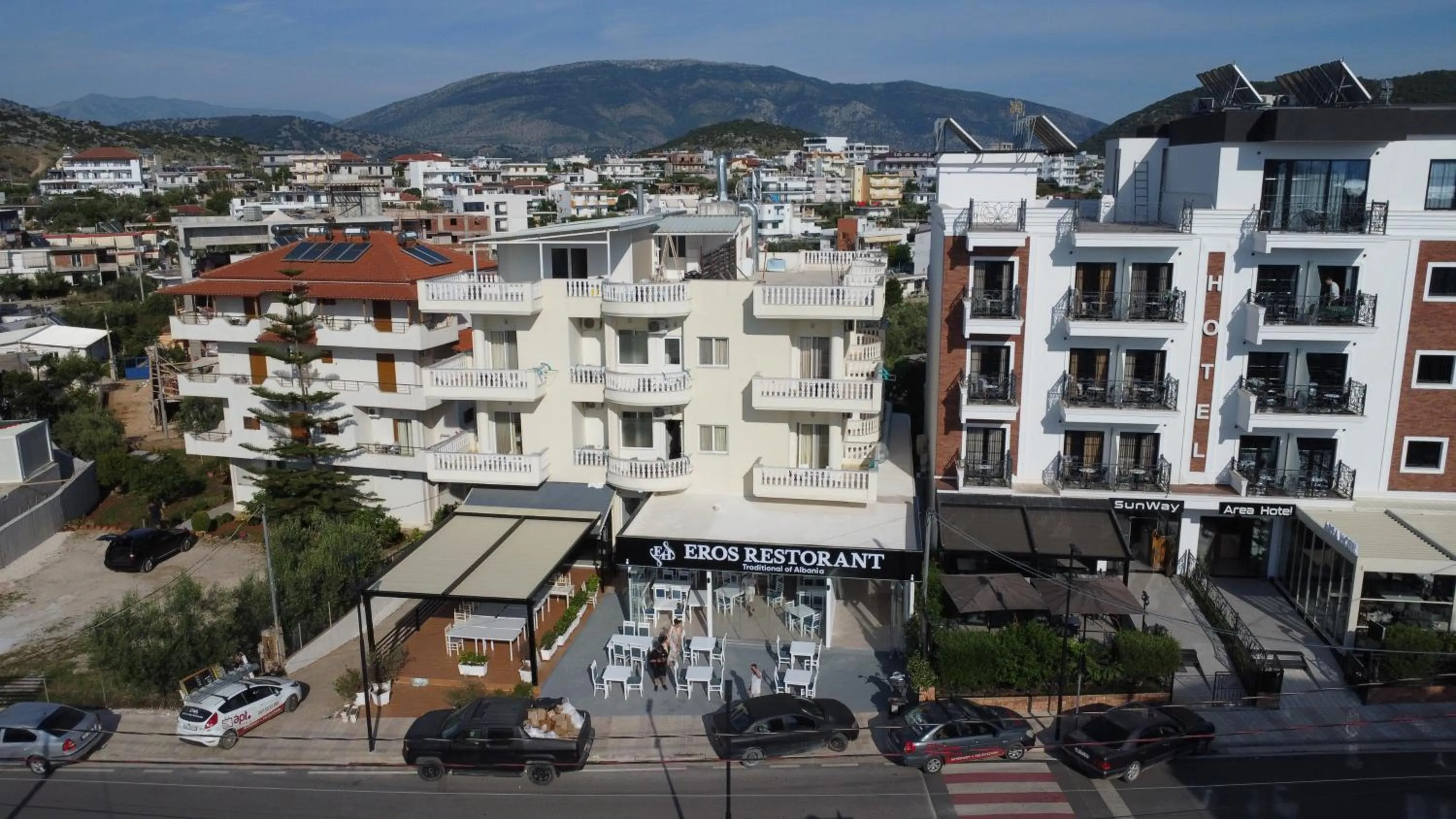 Property building in EROS HOTEL Ksamil