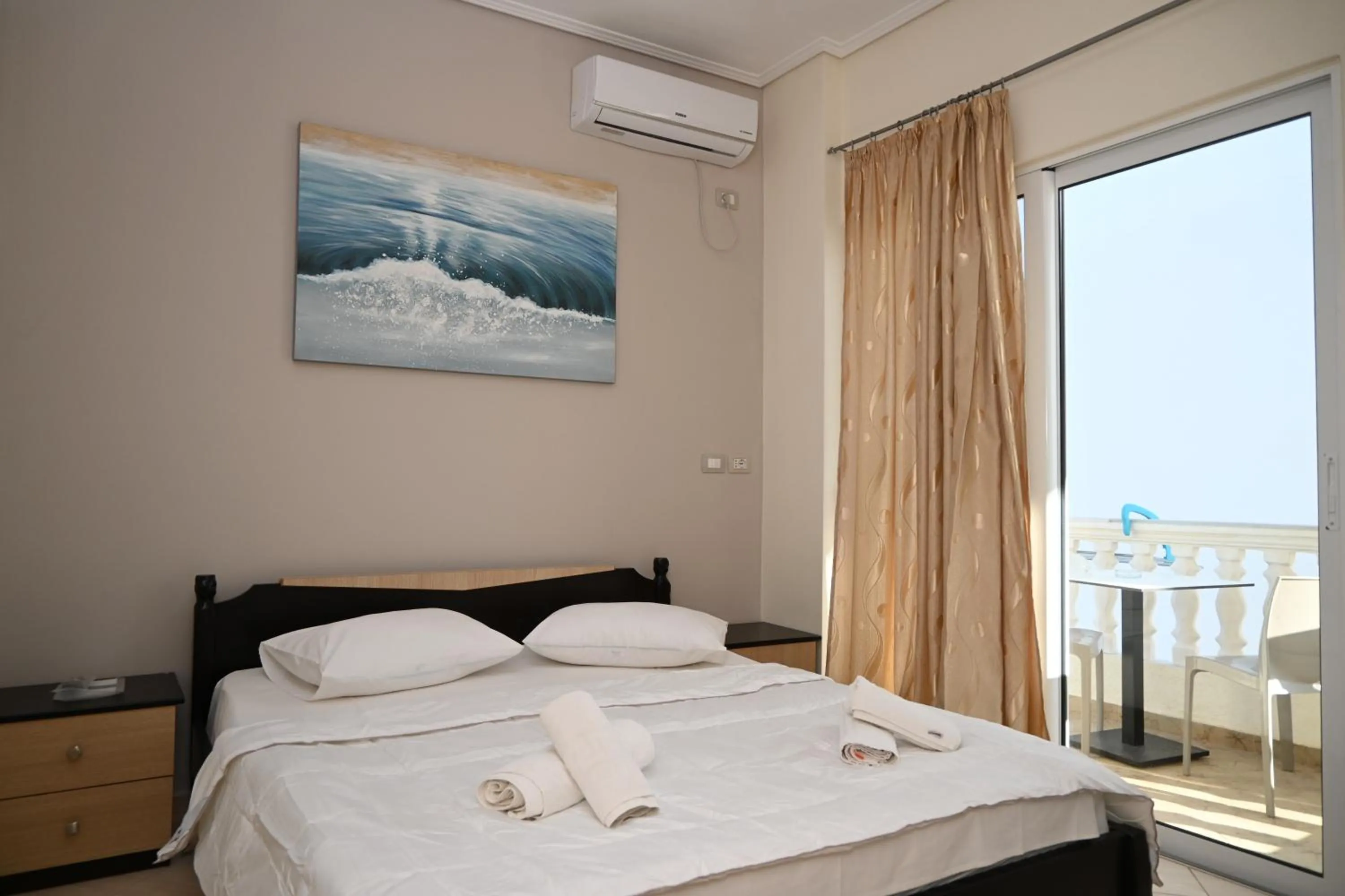 Photo of the whole room, Bed in EROS HOTEL Ksamil