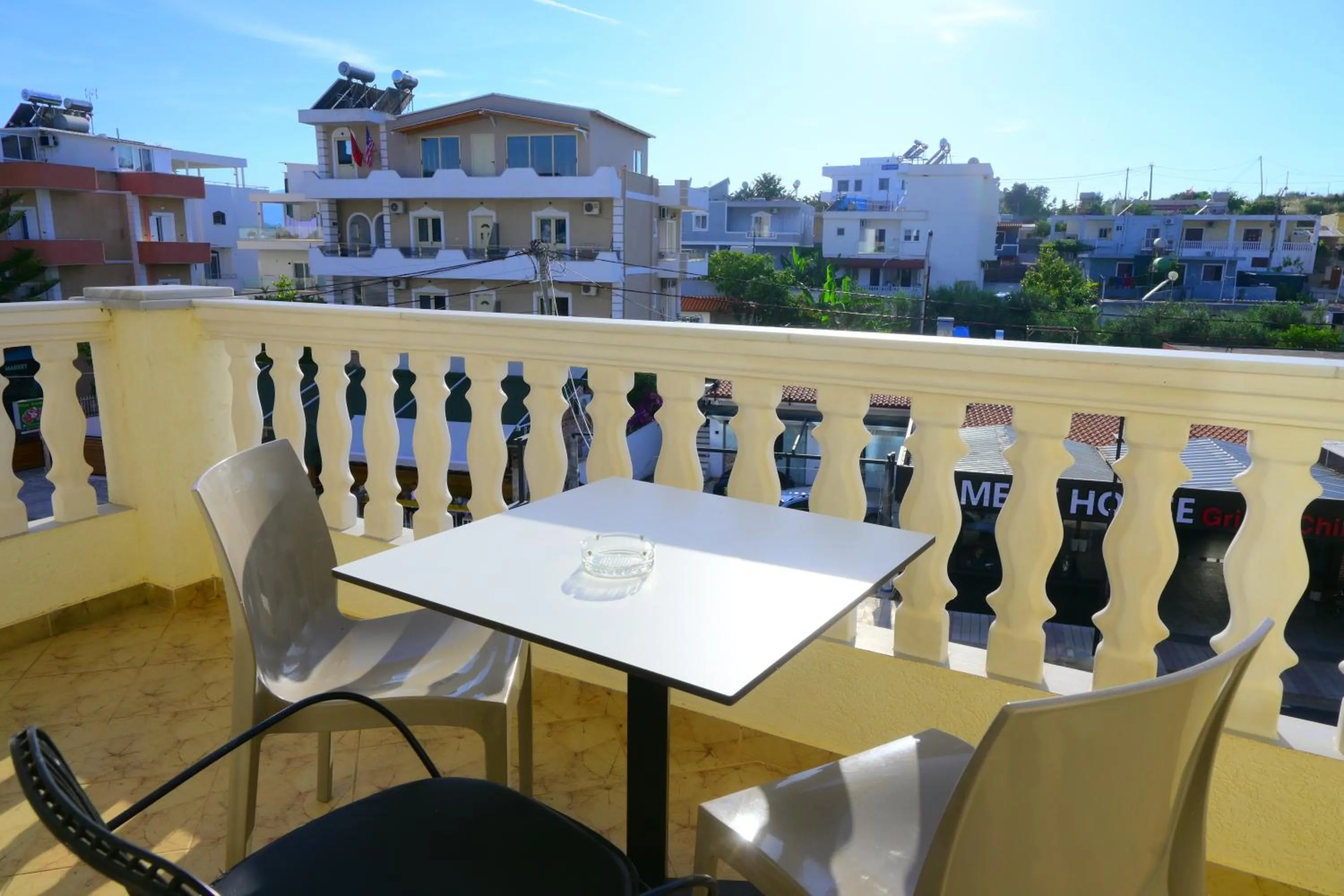 Balcony/Terrace in EROS HOTEL Ksamil