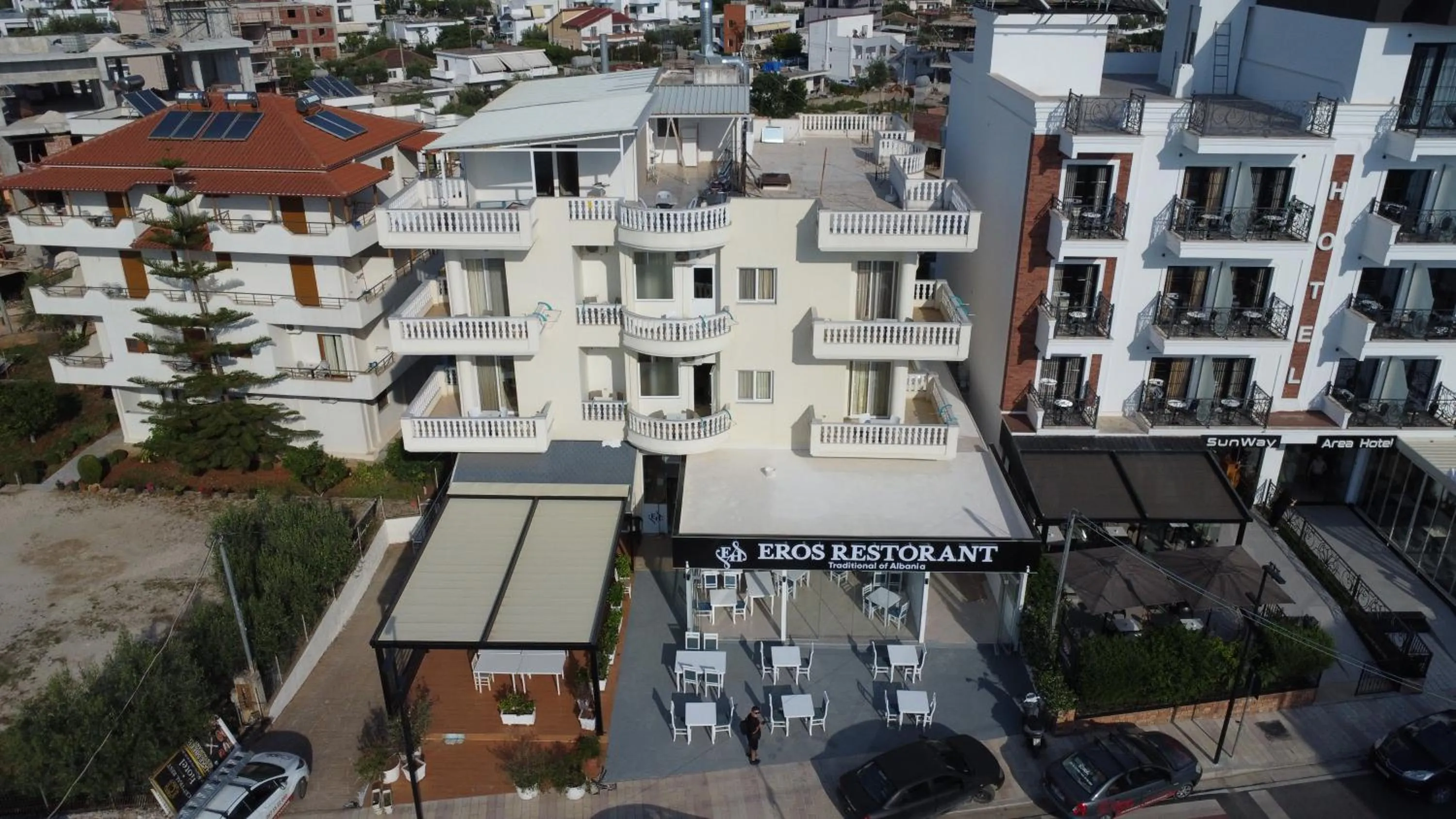 Property building in EROS HOTEL Ksamil