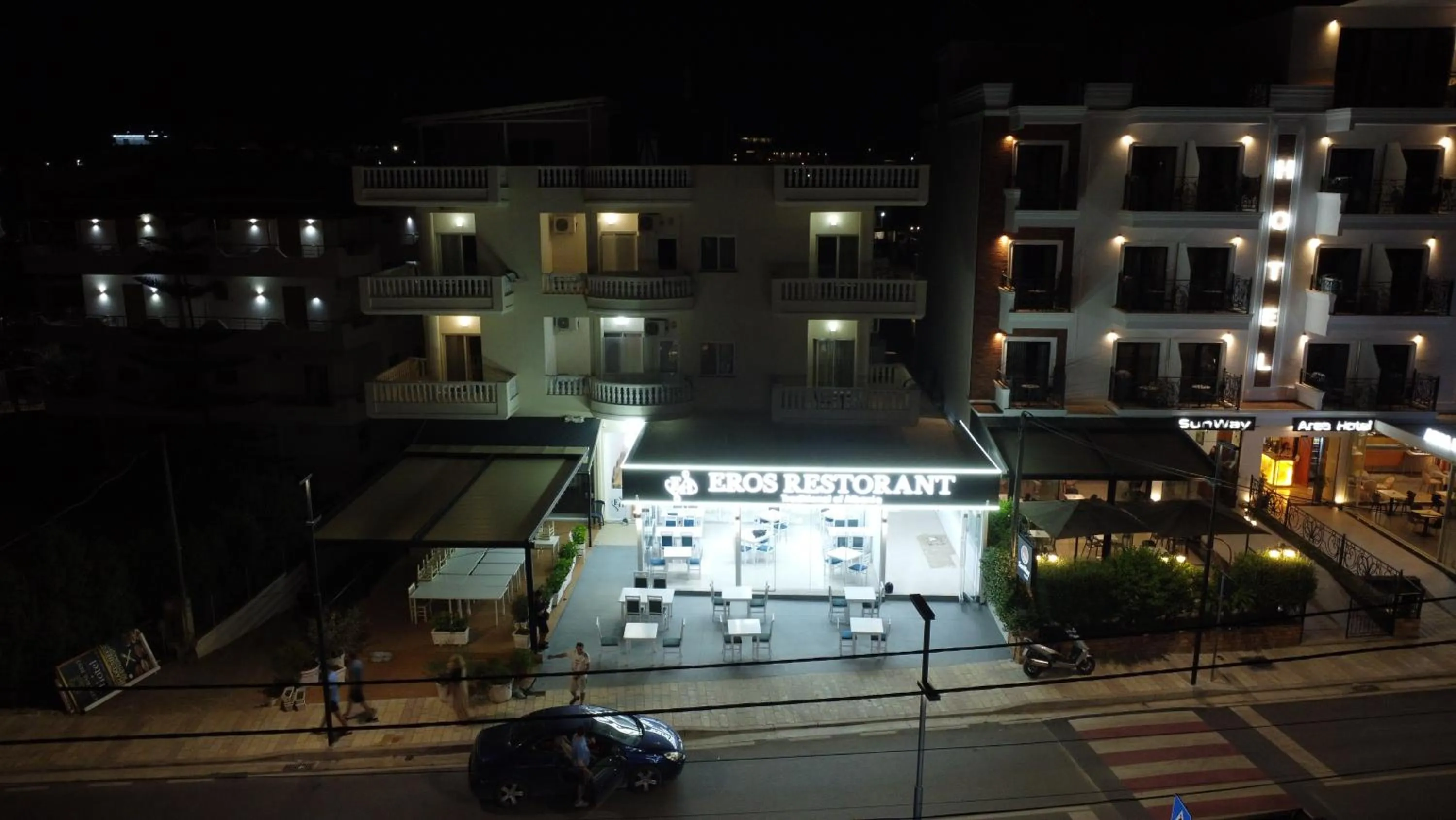 Property building in EROS HOTEL Ksamil