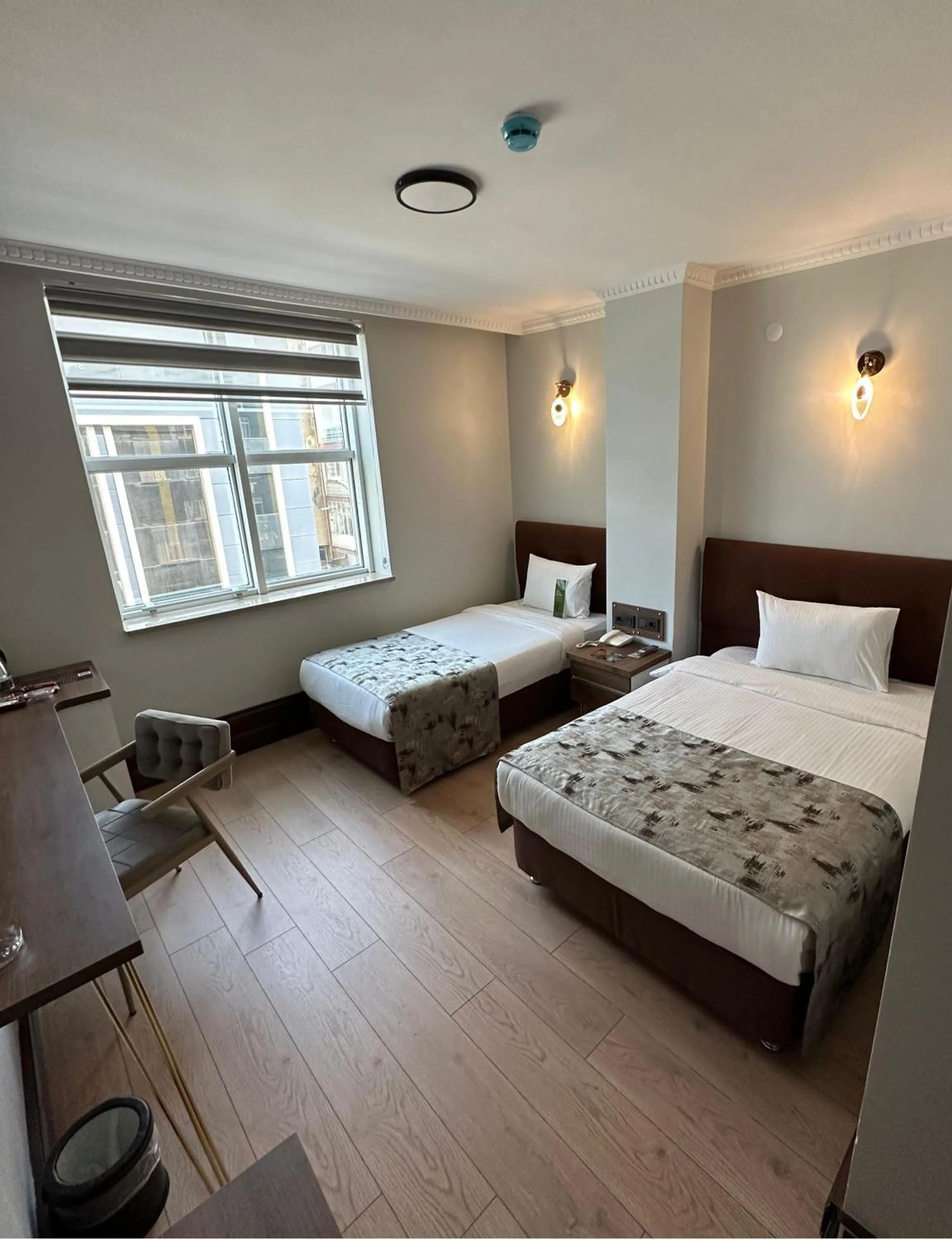 Bed in Nif Ankara Hotel